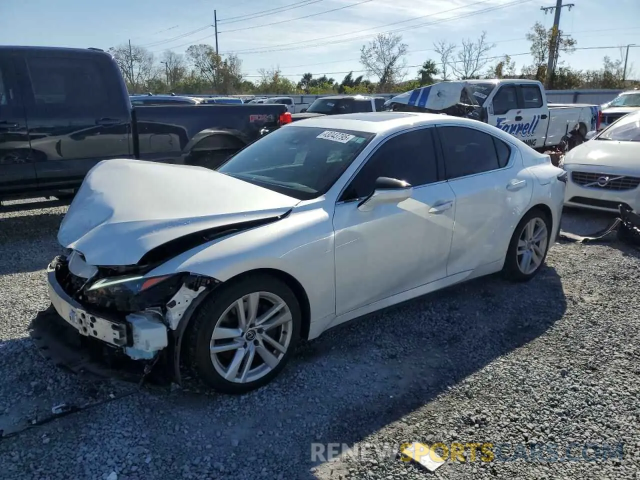 1 fotografías del automóvil dañado JTHCA1D20R5129947 LEXUS IS 2024