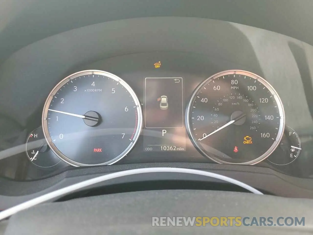 9 fotografías del automóvil dañado JTHCA1D21R5130072 LEXUS IS 2024