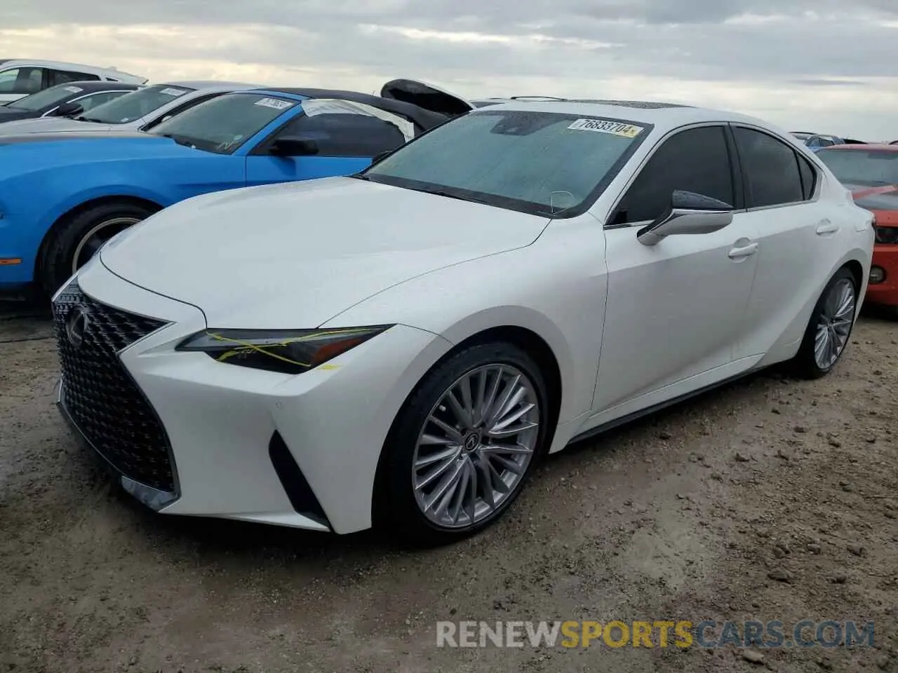 1 fotografías del automóvil dañado JTHDA1D20R5131945 LEXUS IS 2024