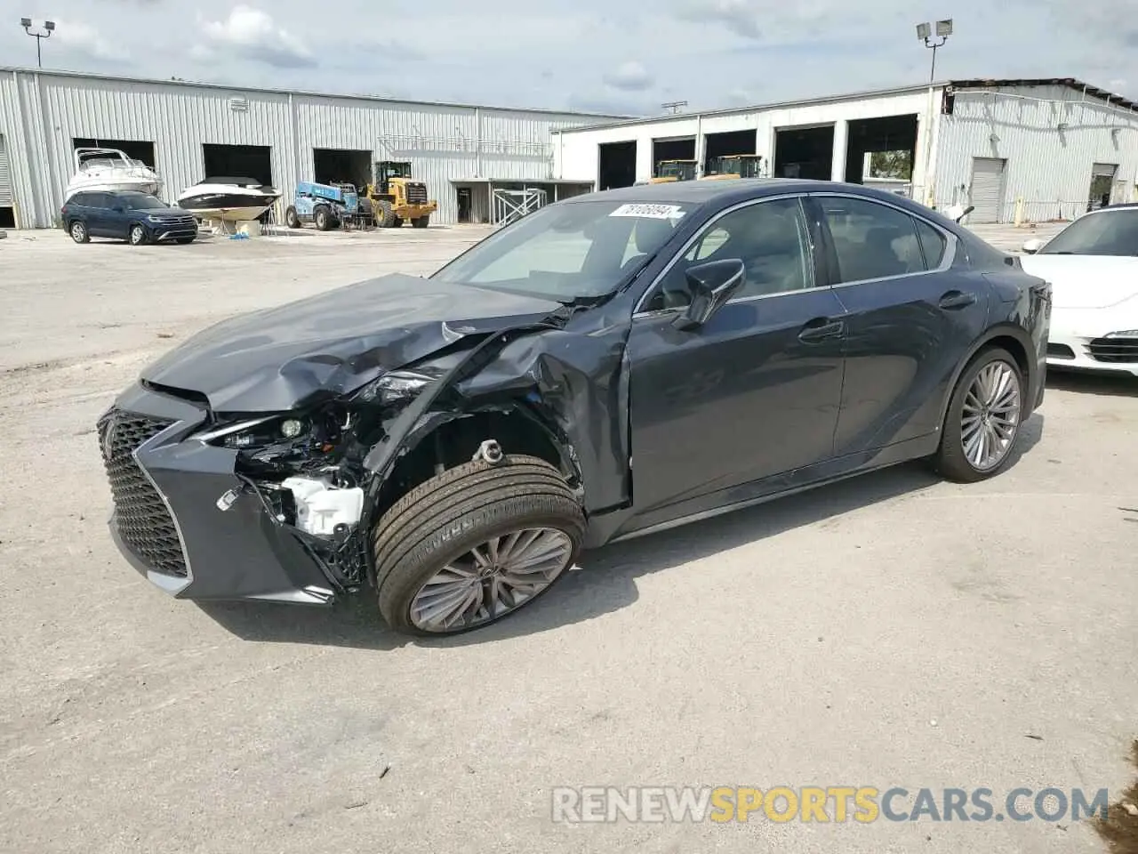 1 fotografías del automóvil dañado JTHDA1D29R5131927 LEXUS IS 2024