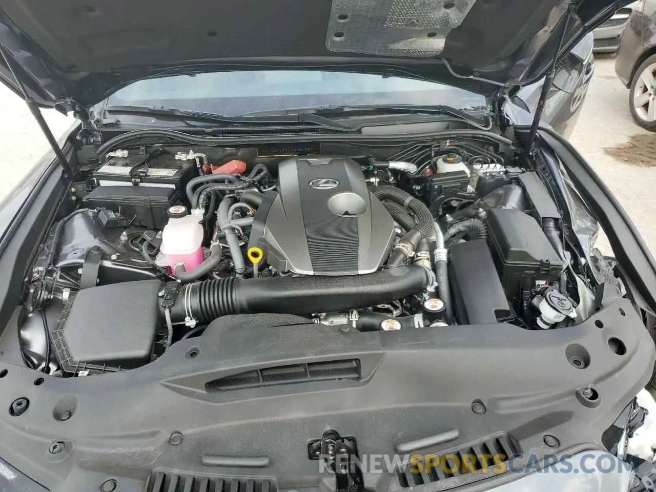 11 fotografías del automóvil dañado JTHDA1D29R5131927 LEXUS IS 2024