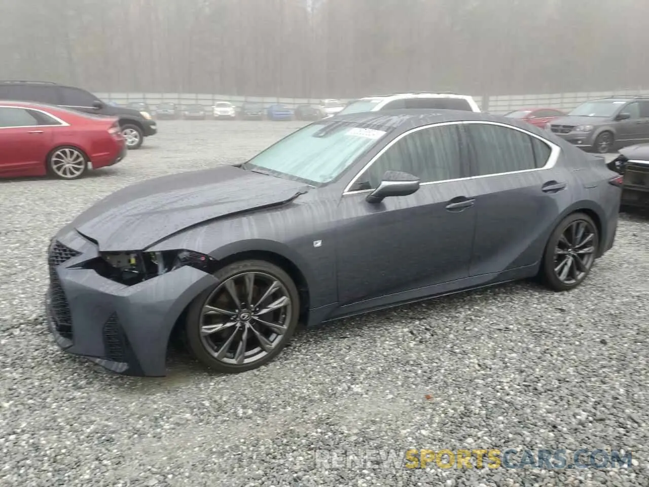 1 fotografías del automóvil dañado JTHGA1D28R5131043 LEXUS IS 2024