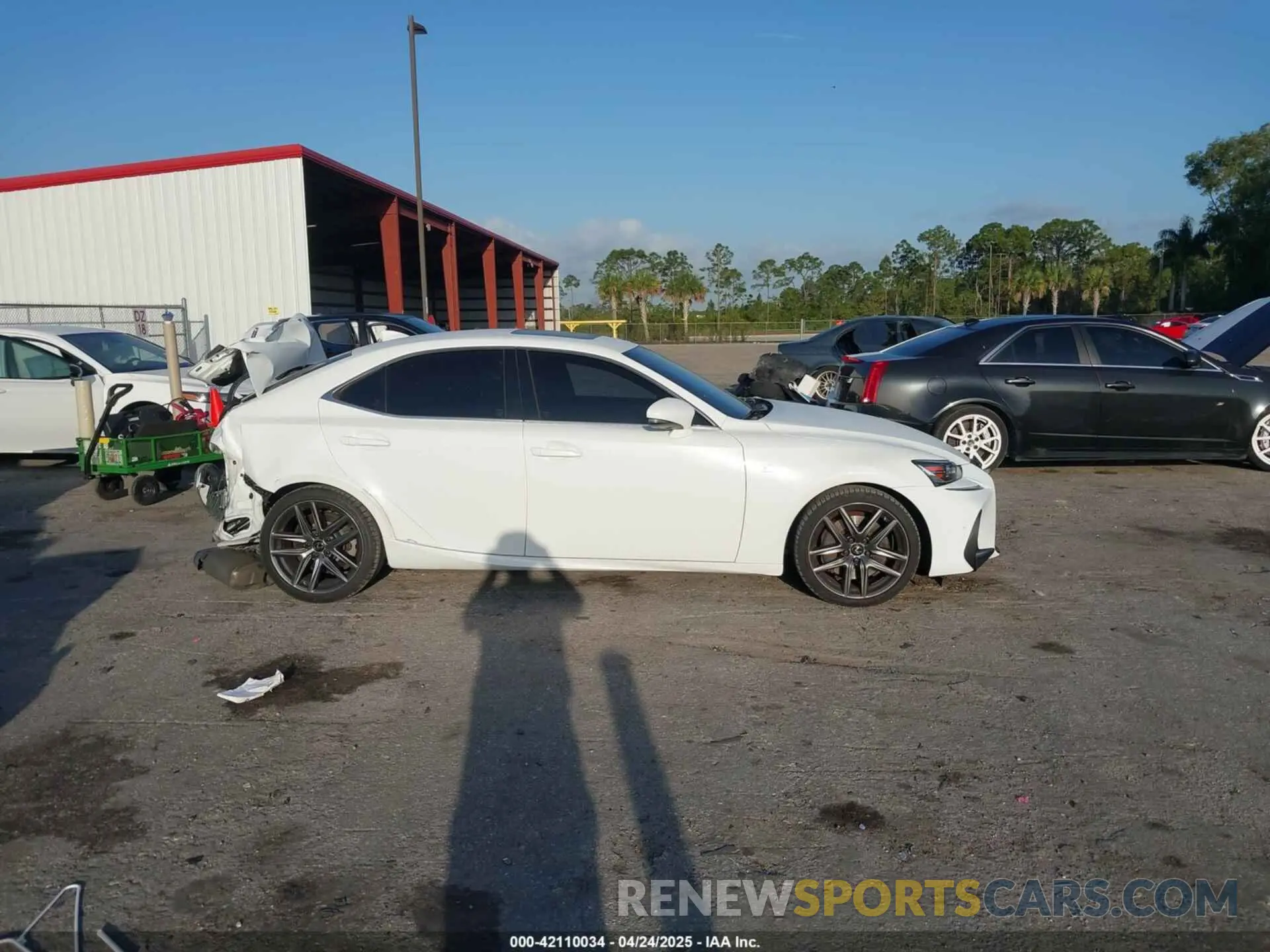 14 fotografías del automóvil dañado JTHBA1D21K5093168 LEXUS IS 300 2019