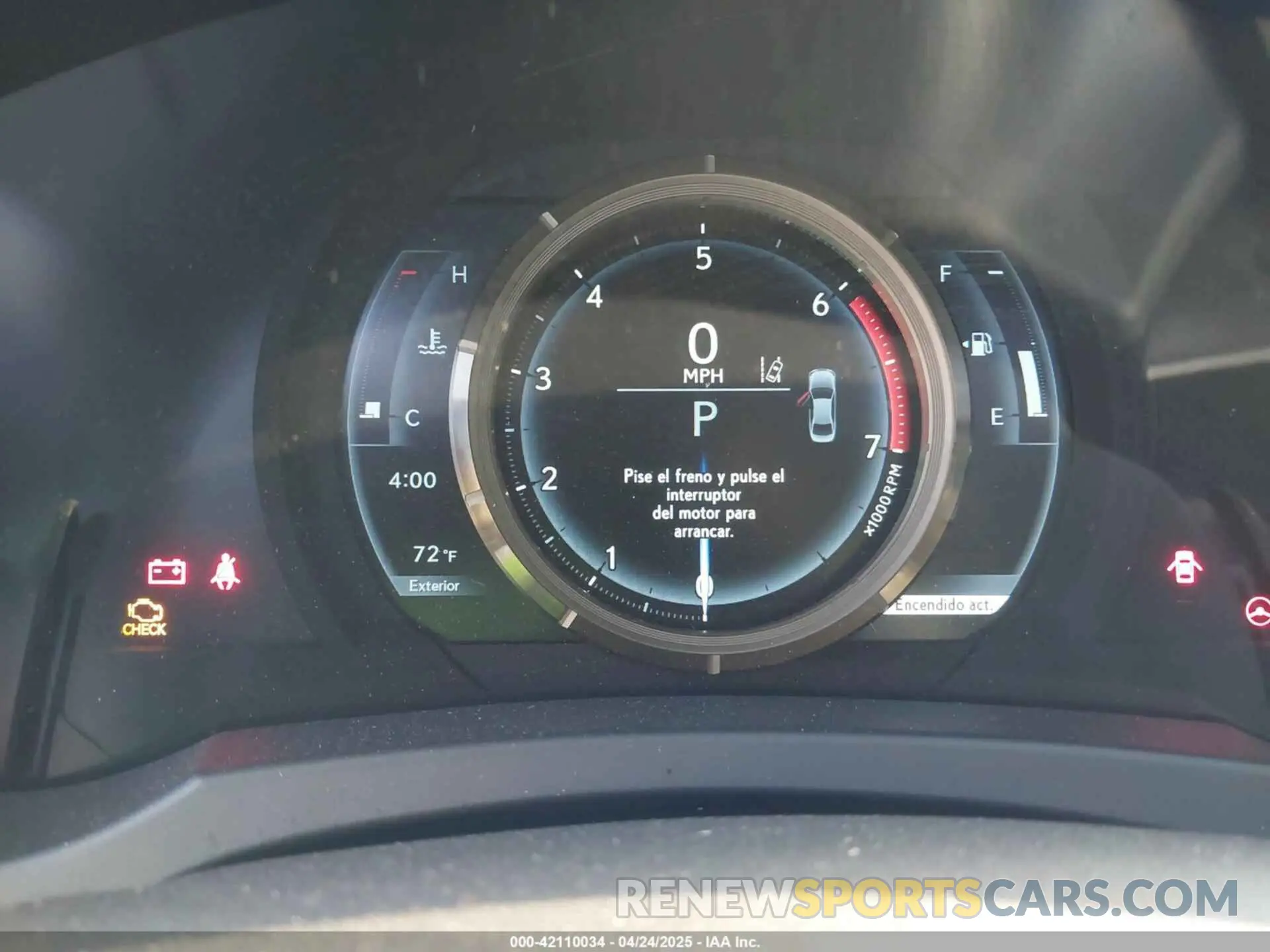 7 fotografías del automóvil dañado JTHBA1D21K5093168 LEXUS IS 300 2019