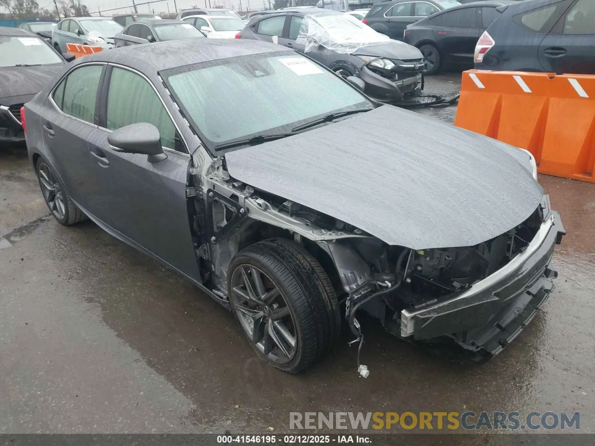 1 fotografías del automóvil dañado JTHBA1D23K5086447 LEXUS IS 300 2019