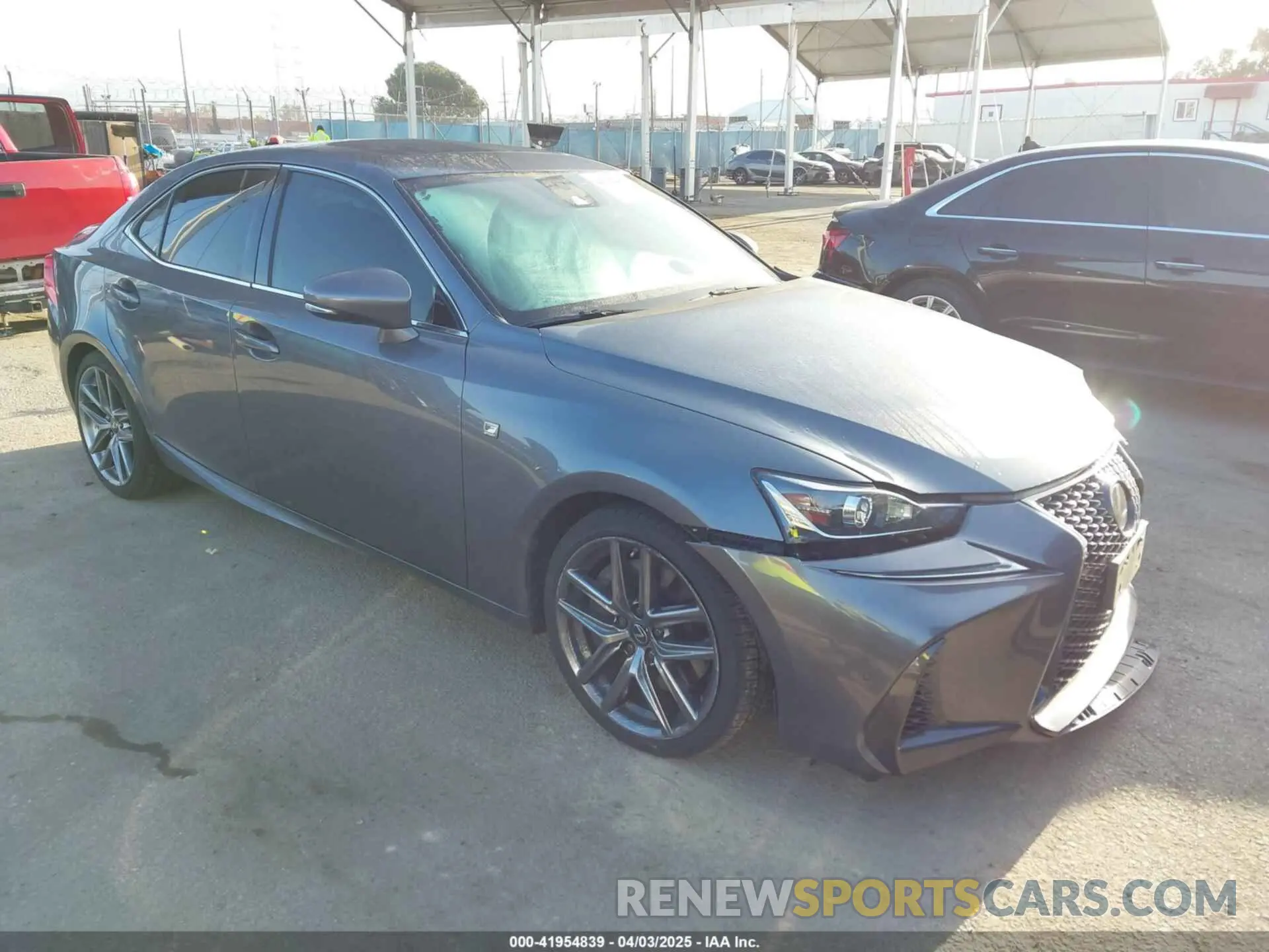 1 fotografías del automóvil dañado JTHBA1D23K5095990 LEXUS IS 300 2019