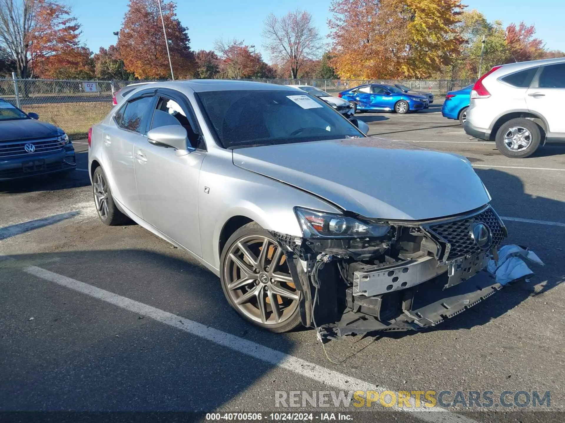 1 fotografías del automóvil dañado JTHBA1D24K5098462 LEXUS IS 300 2019