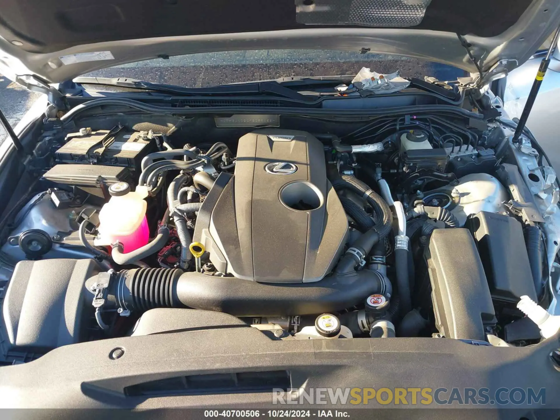10 fotografías del automóvil dañado JTHBA1D24K5098462 LEXUS IS 300 2019