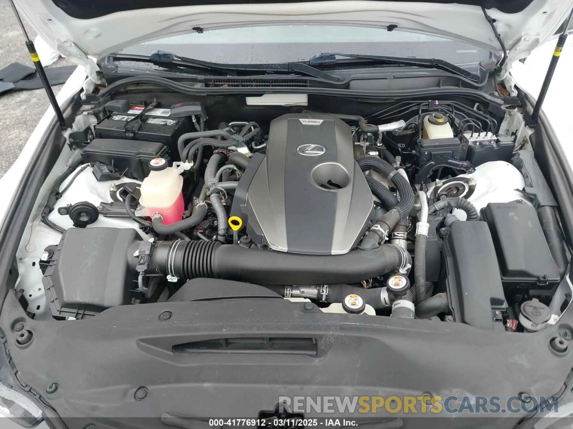 10 fotografías del automóvil dañado JTHBA1D25K5093447 LEXUS IS 300 2019