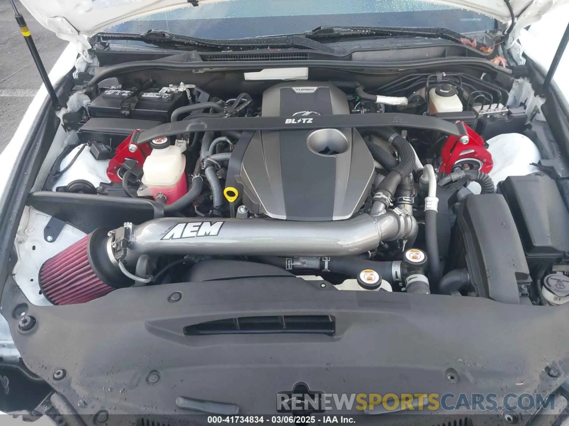 10 fotografías del automóvil dañado JTHBA1D27K5089741 LEXUS IS 300 2019