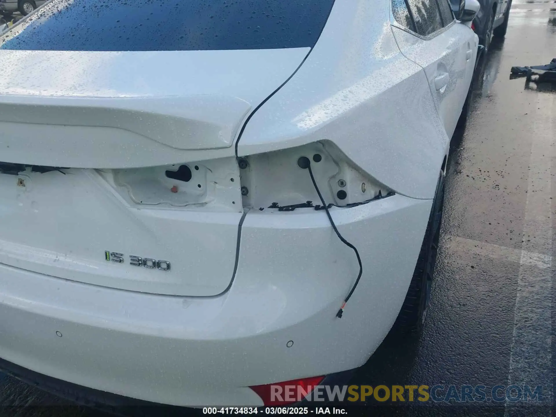 20 fotografías del automóvil dañado JTHBA1D27K5089741 LEXUS IS 300 2019