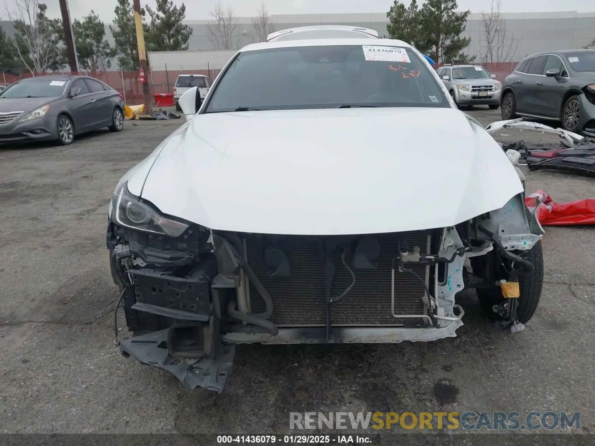 6 fotografías del automóvil dañado JTHBA1D28K5092728 LEXUS IS 300 2019