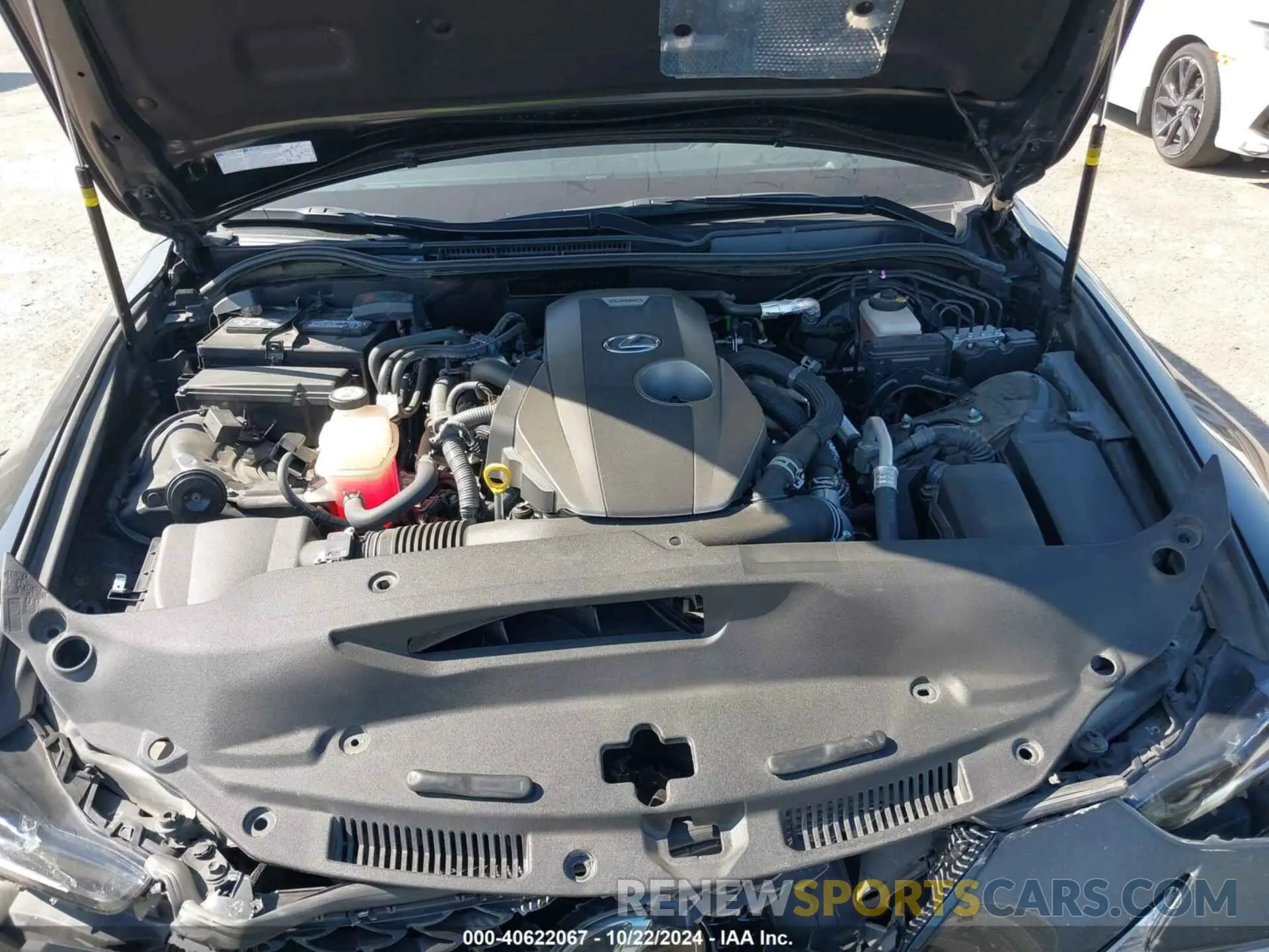 10 fotografías del automóvil dañado JTHBA1D29K5092043 LEXUS IS 300 2019