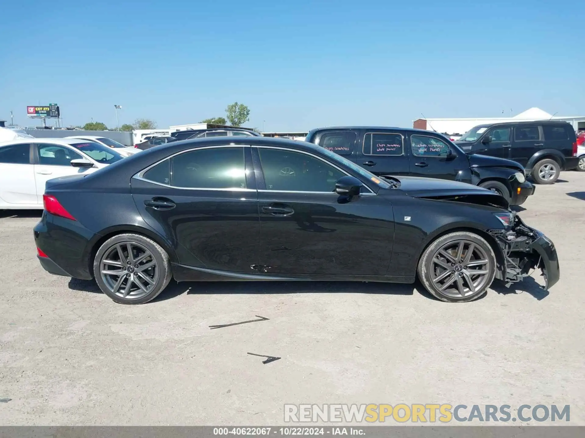13 fotografías del automóvil dañado JTHBA1D29K5092043 LEXUS IS 300 2019