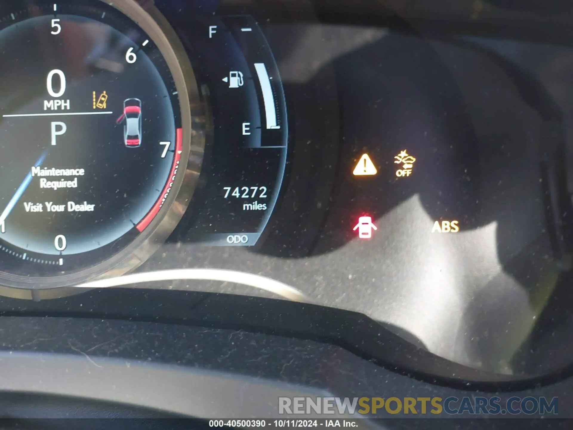 7 fotografías del automóvil dañado JTHC81D21K5035982 LEXUS IS 300 2019