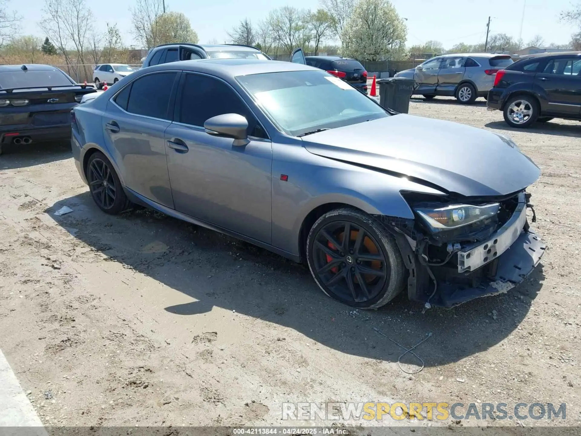 1 fotografías del automóvil dañado JTHC81D25K5034043 LEXUS IS 300 2019