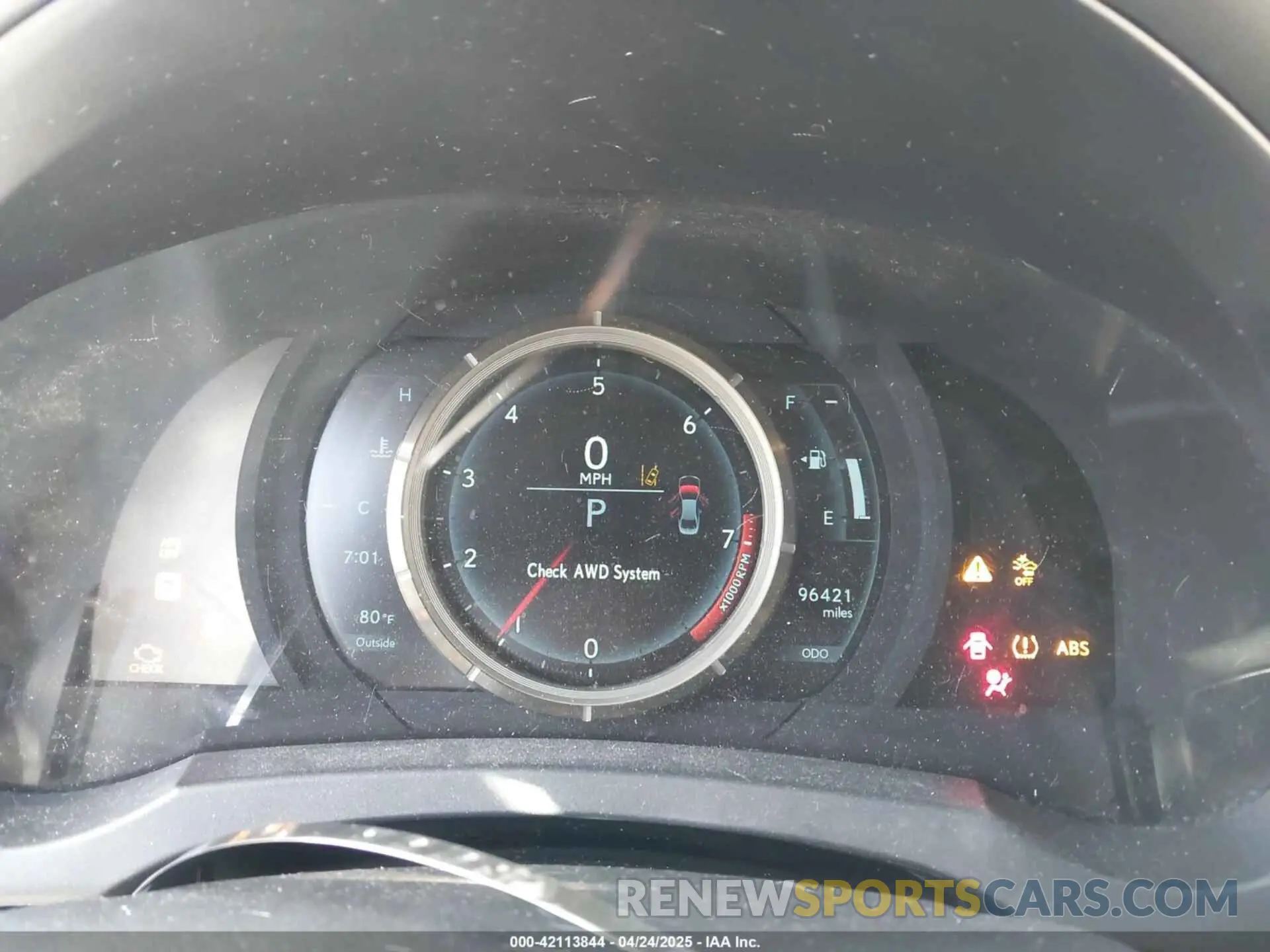 7 fotografías del automóvil dañado JTHC81D25K5034043 LEXUS IS 300 2019