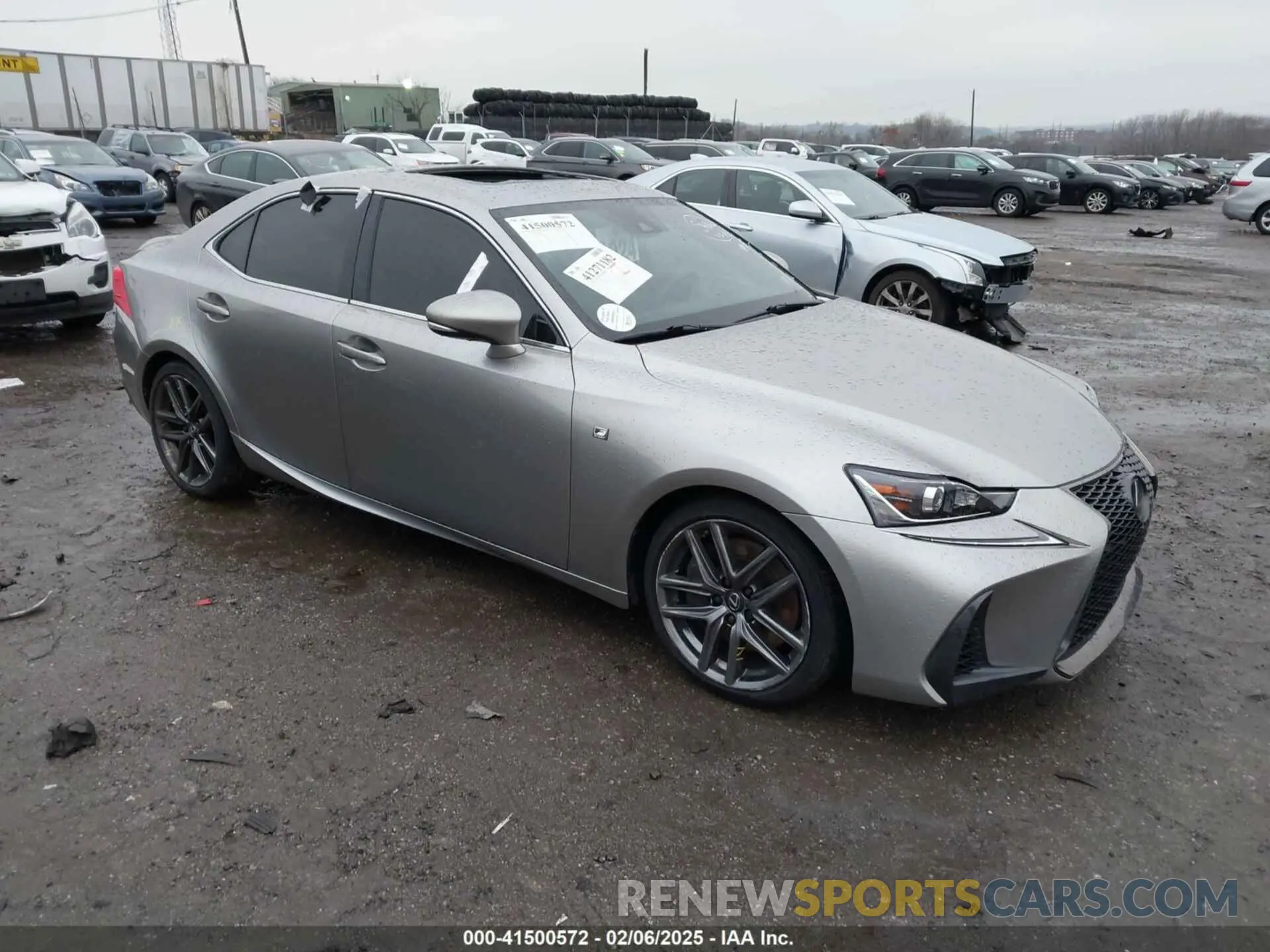 1 fotografías del automóvil dañado JTHC81D25K5036536 LEXUS IS 300 2019
