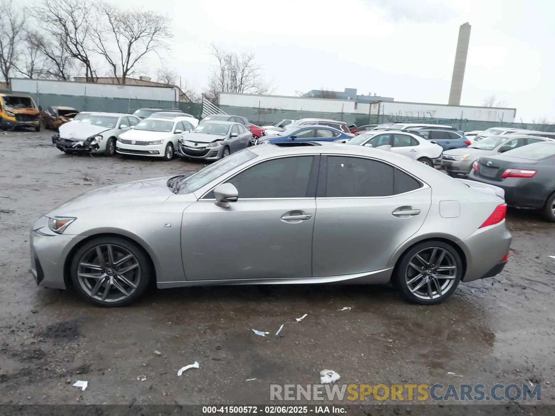 14 fotografías del automóvil dañado JTHC81D25K5036536 LEXUS IS 300 2019
