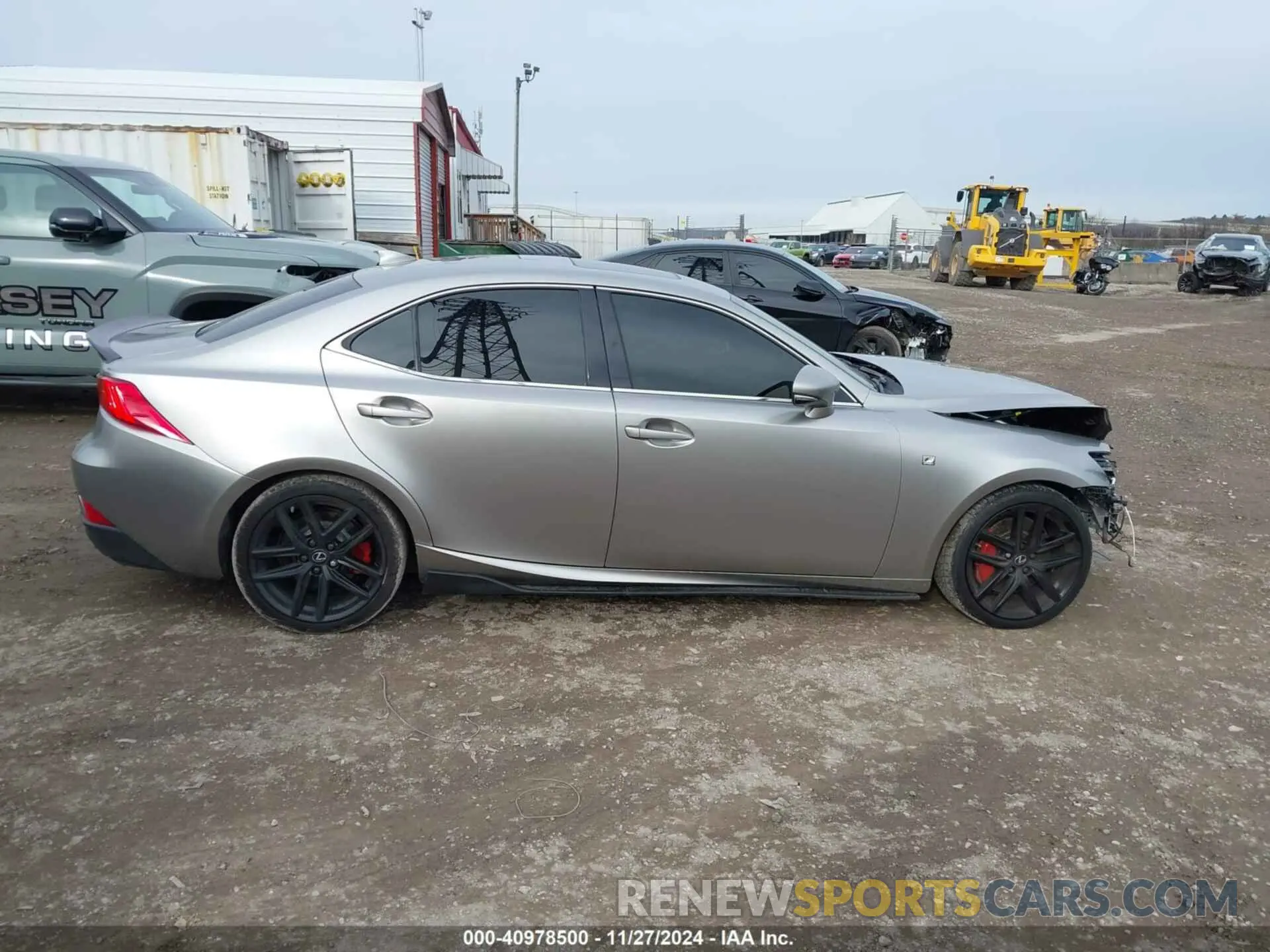 14 fotografías del automóvil dañado JTHC81D28K5036577 LEXUS IS 300 2019