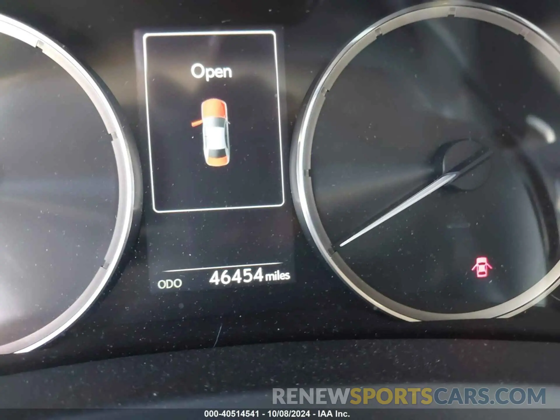 7 fotografías del automóvil dañado JTHDA1D24L5106926 LEXUS IS 300 2020