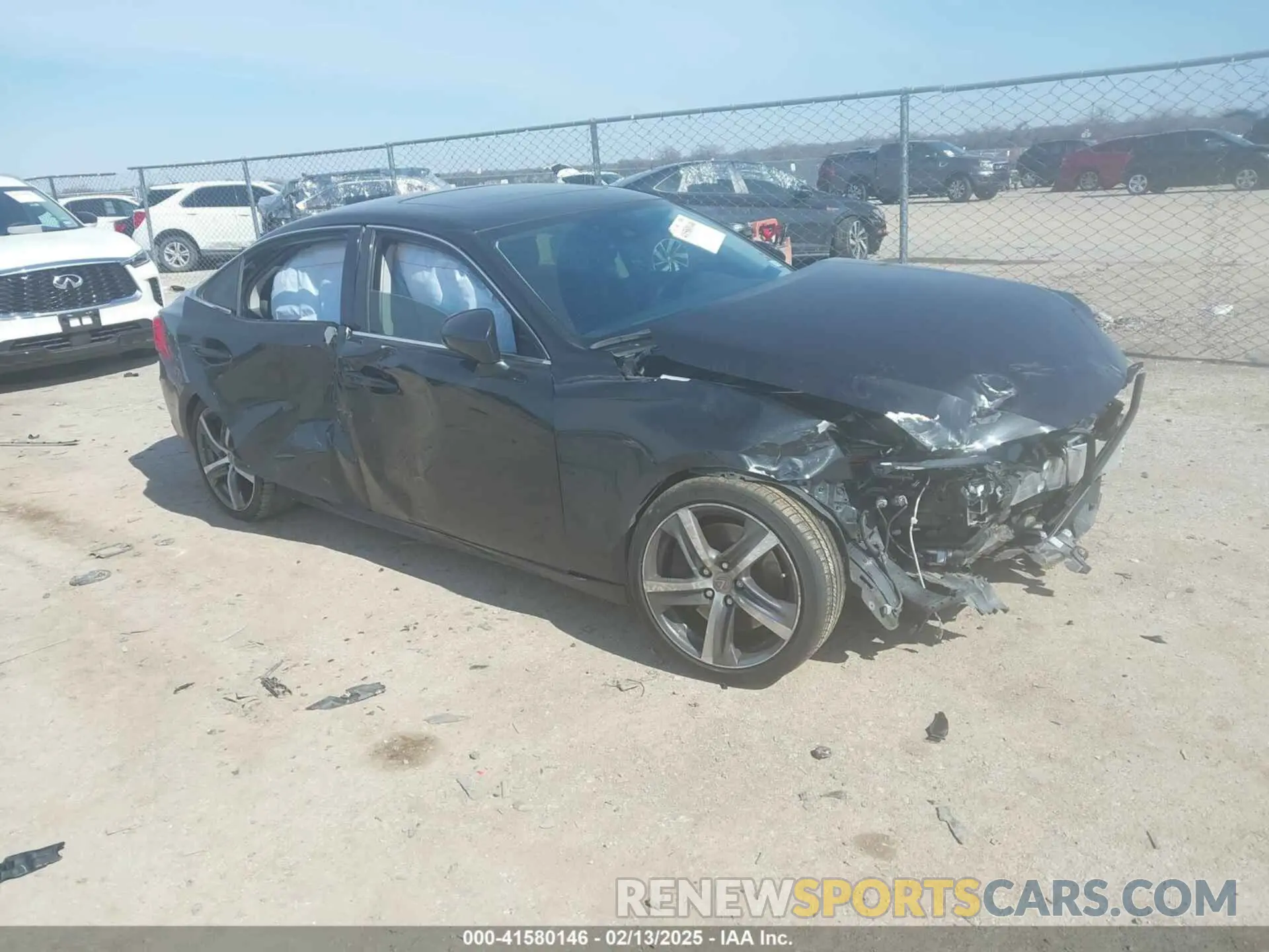 1 fotografías del automóvil dañado JTHDA1D29L5101656 LEXUS IS 300 2020