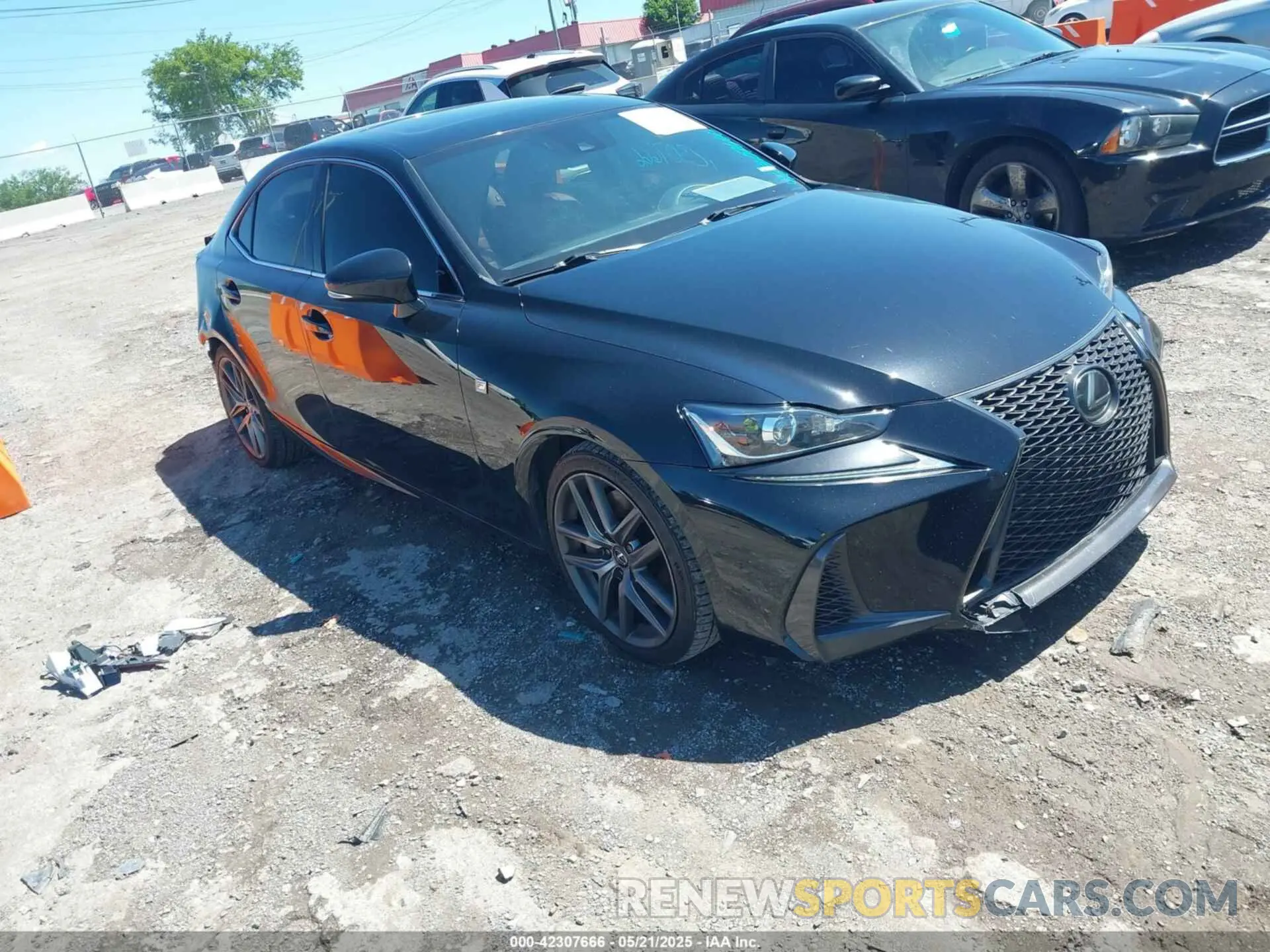1 fotografías del automóvil dañado JTHGA1D23L5107353 LEXUS IS 300 2020
