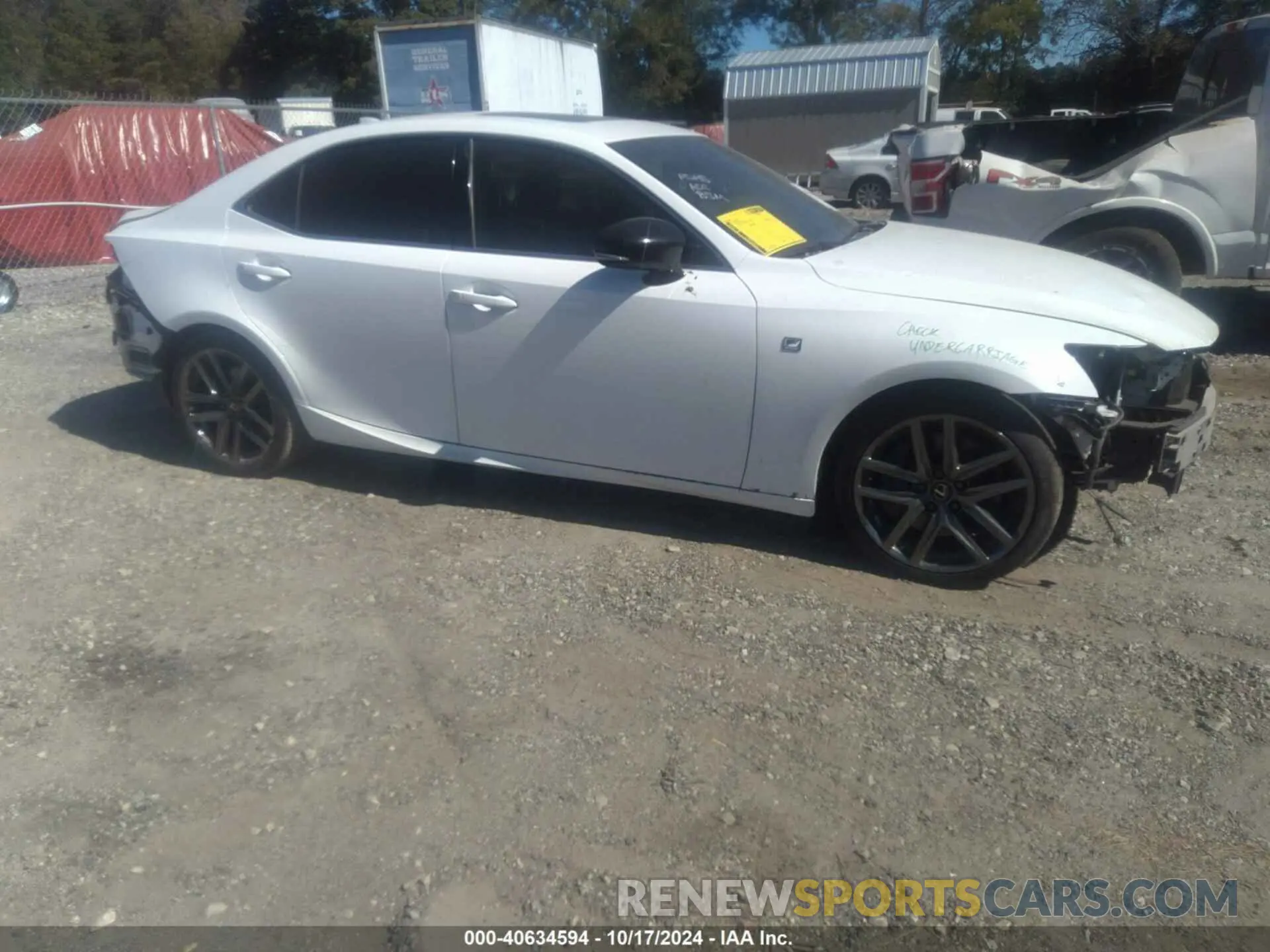 13 fotografías del automóvil dañado JTHGA1D2XL5106670 LEXUS IS 300 2020