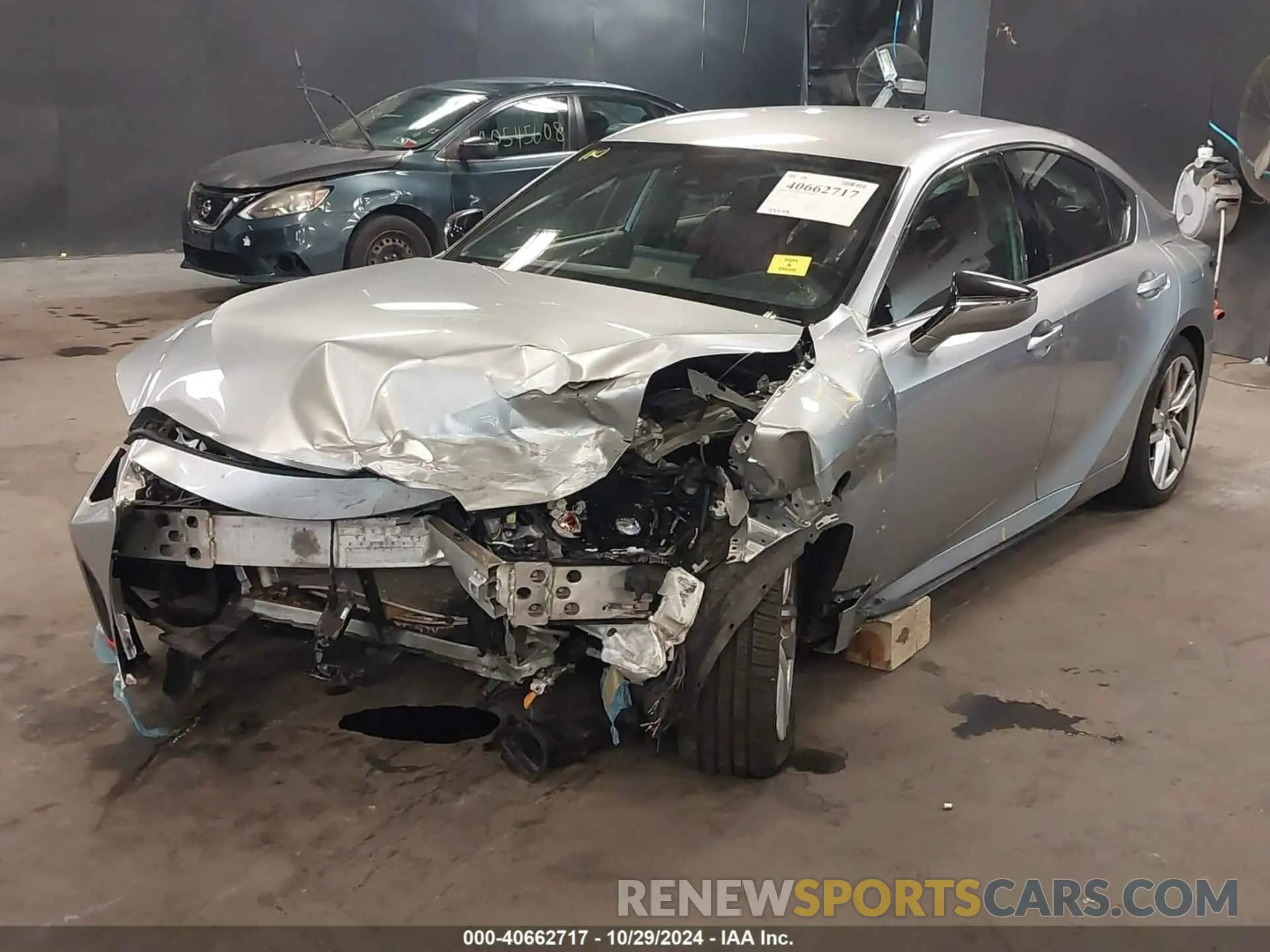 6 fotografías del automóvil dañado JTHA81F26M5043910 LEXUS IS 300 2021