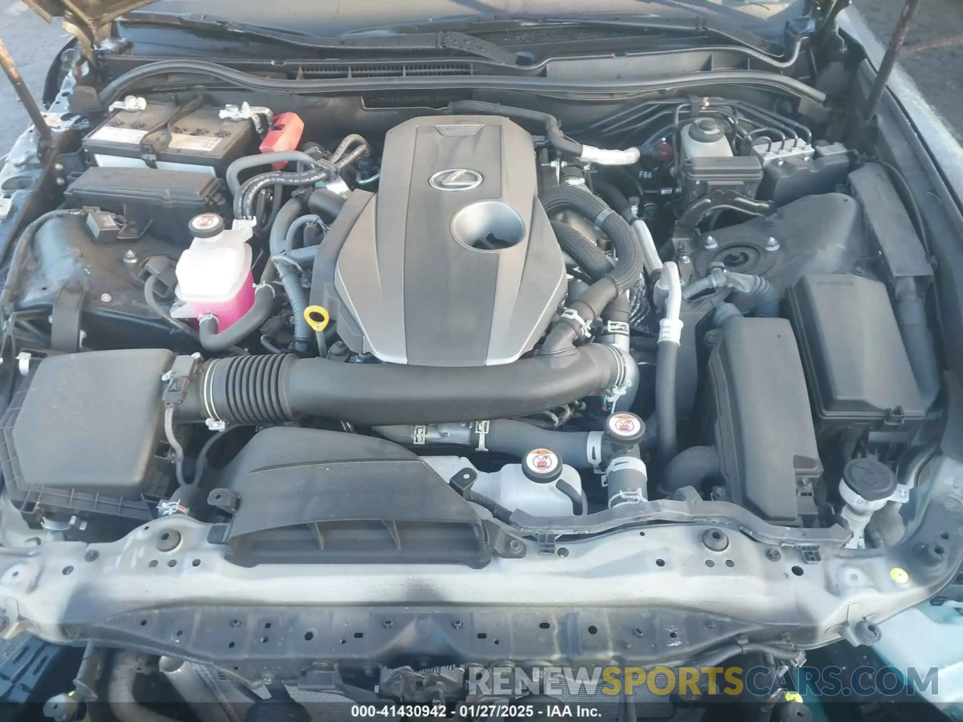 10 fotografías del automóvil dañado JTHDA1D25P5125507 LEXUS IS 300 2023