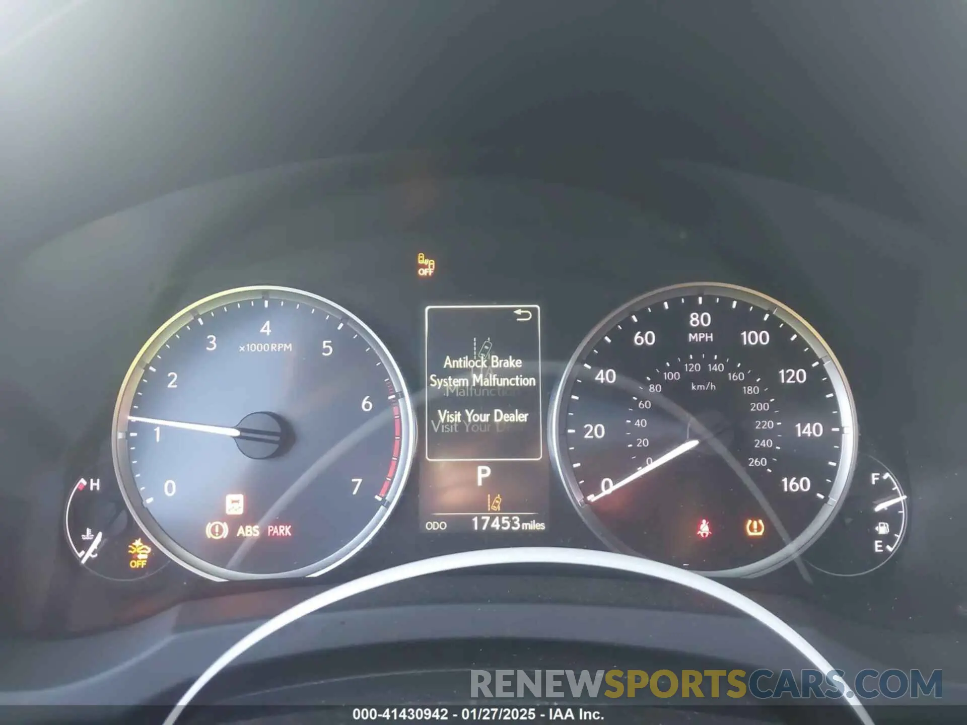 7 fotografías del automóvil dañado JTHDA1D25P5125507 LEXUS IS 300 2023