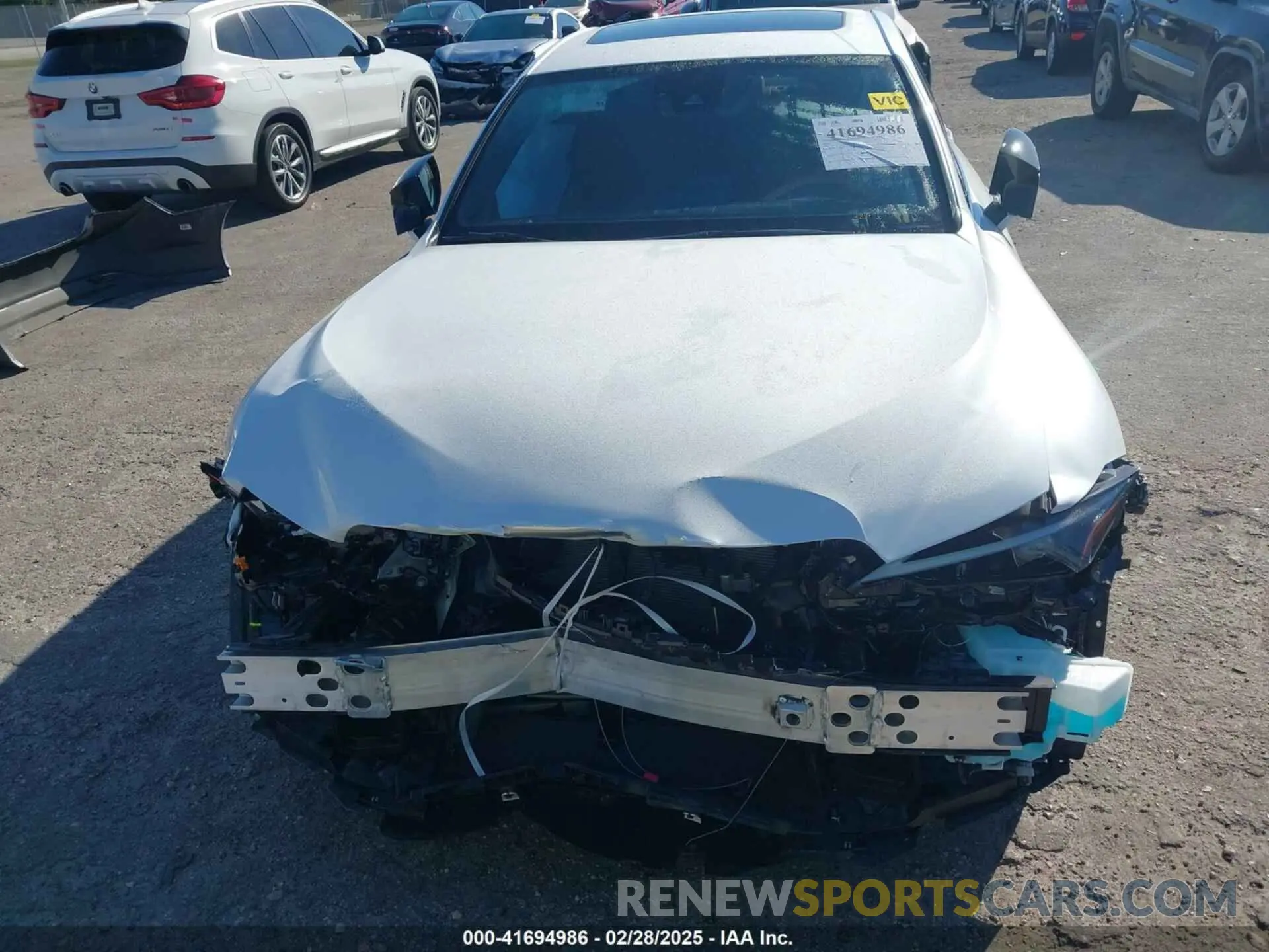 6 fotografías del automóvil dañado JTHCA1D23R5133037 LEXUS IS 300 2024