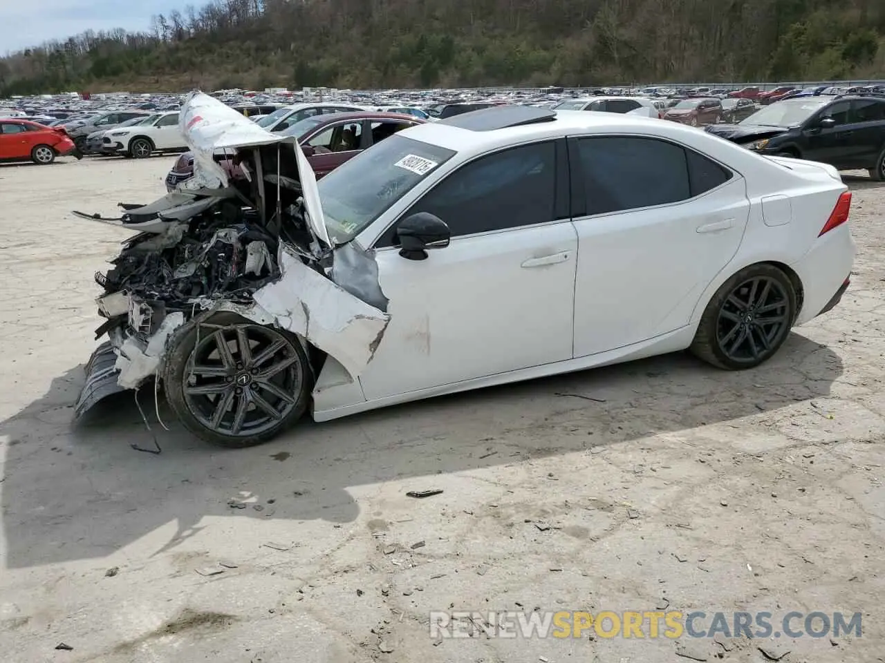 1 fotografías del automóvil dañado JTHG81F27L5041365 LEXUS IS 300 F S 2020