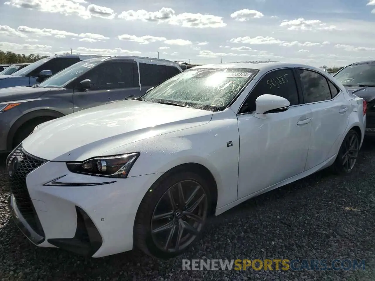 1 fotografías del automóvil dañado JTHGA1D25L5103062 LEXUS IS 300 F S 2020