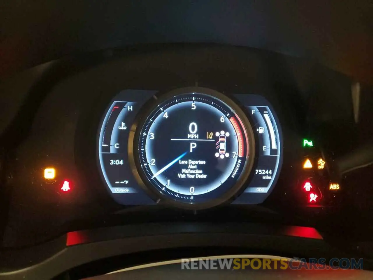 9 fotografías del automóvil dañado JTHGA1D26L5105256 LEXUS IS 300 F S 2020
