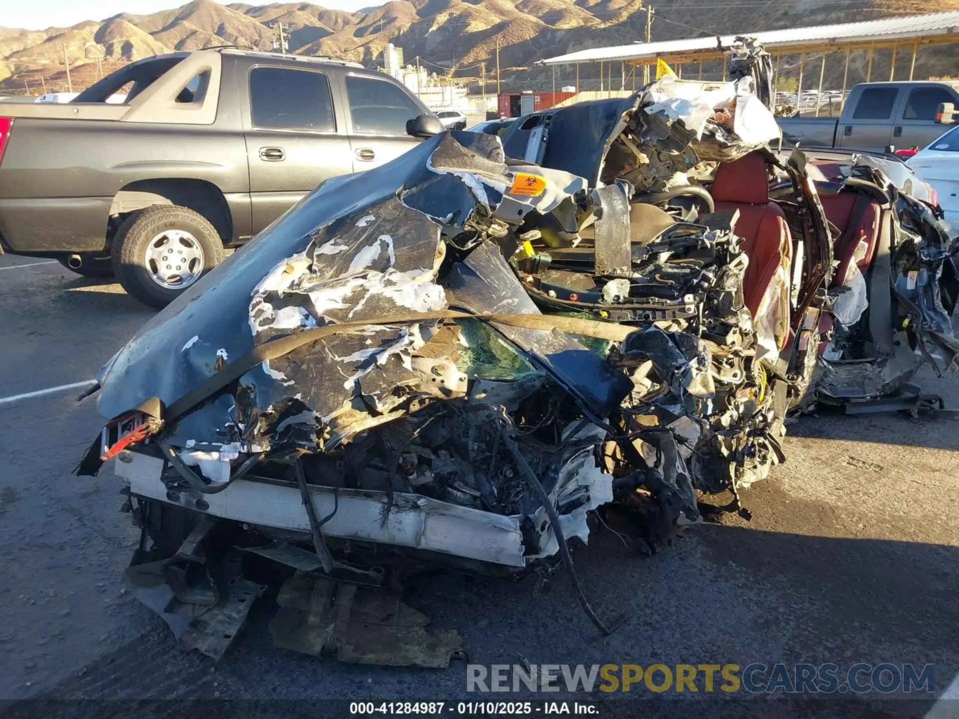 6 fotografías del automóvil dañado JTHBZ1D27K5033971 LEXUS IS 350 2019