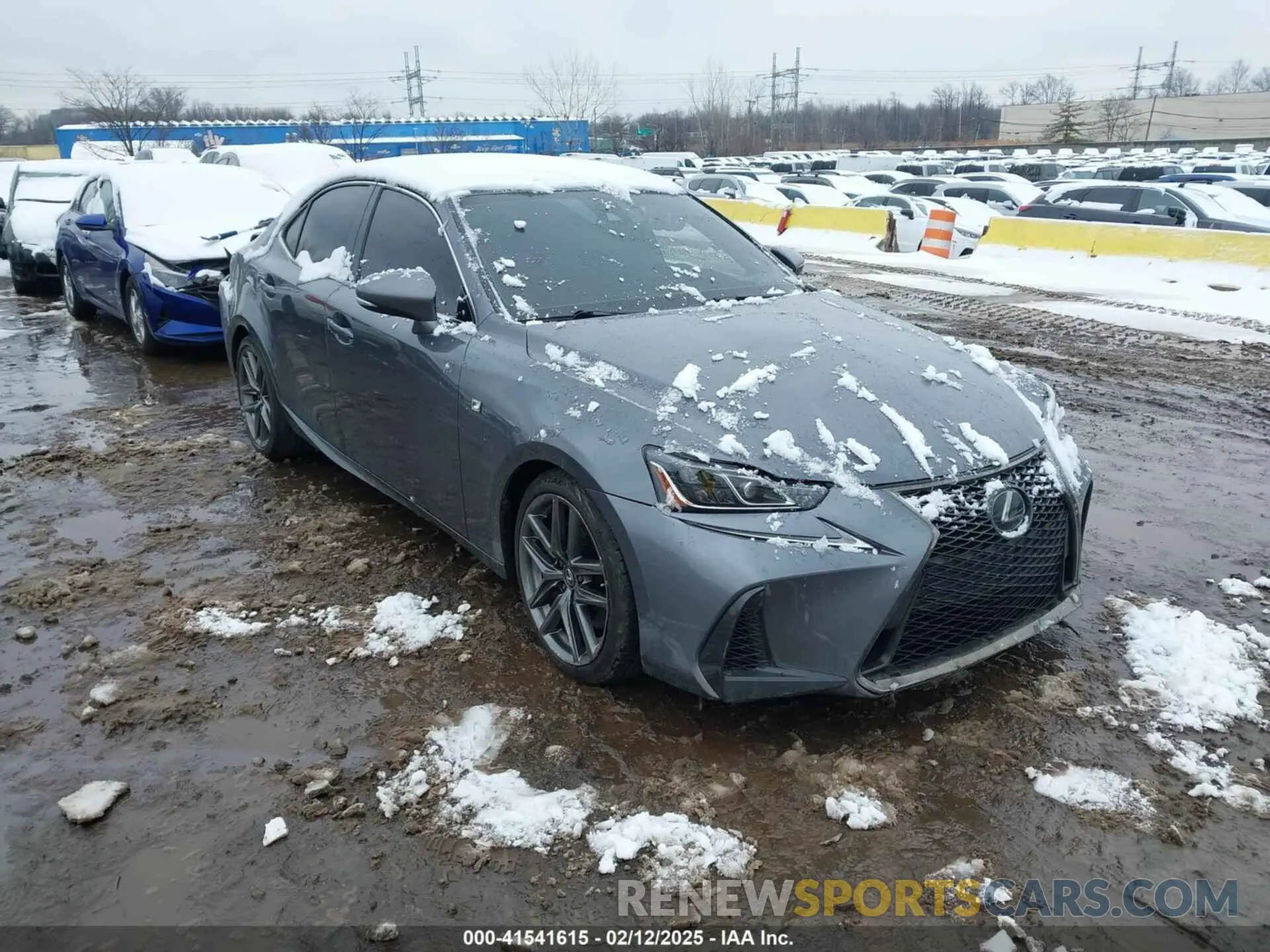 1 fotografías del automóvil dañado JTHCZ1D27K5016253 LEXUS IS 350 2019