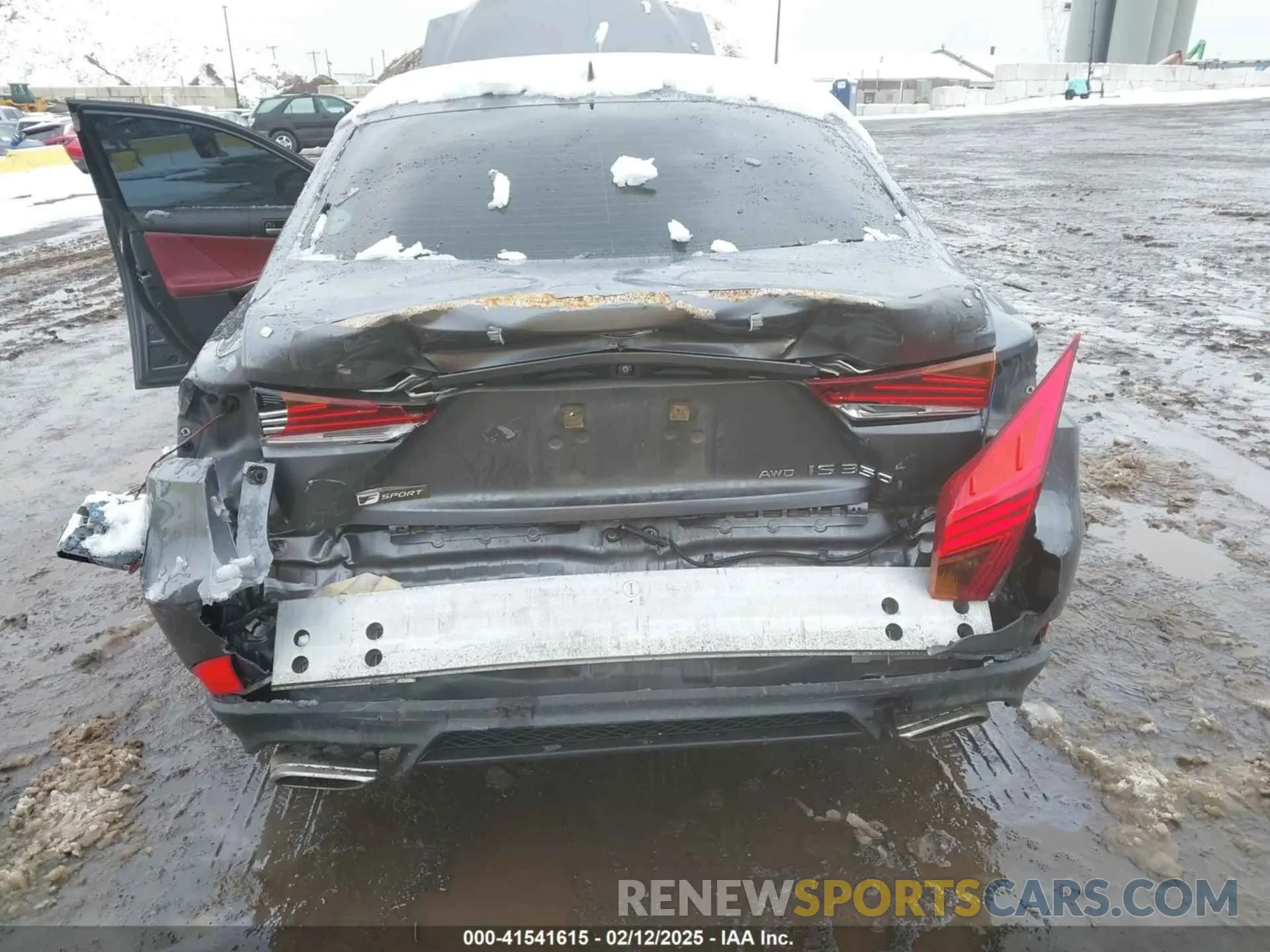 6 fotografías del automóvil dañado JTHCZ1D27K5016253 LEXUS IS 350 2019