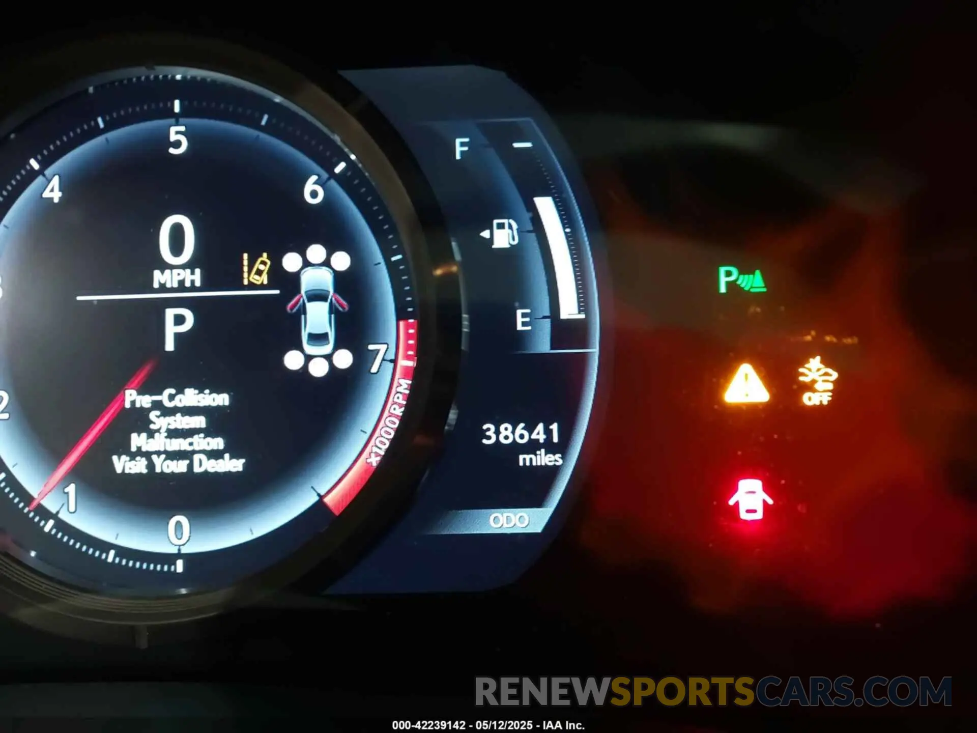 15 fotografías del automóvil dañado JTHGZ1B2XL5036051 LEXUS IS 350 2020