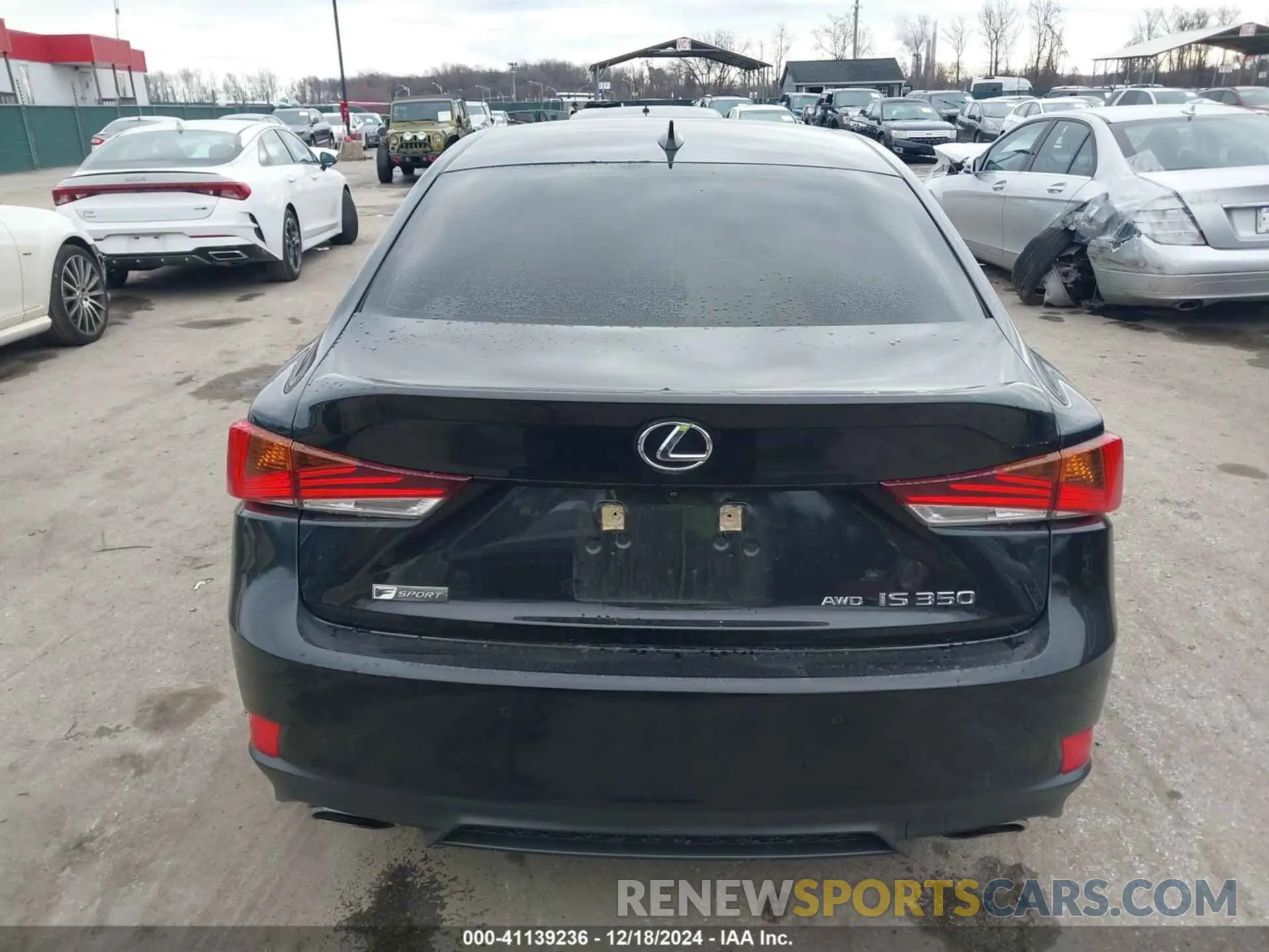 16 fotografías del automóvil dañado JTHGZ1E23L5018034 LEXUS IS 350 2020