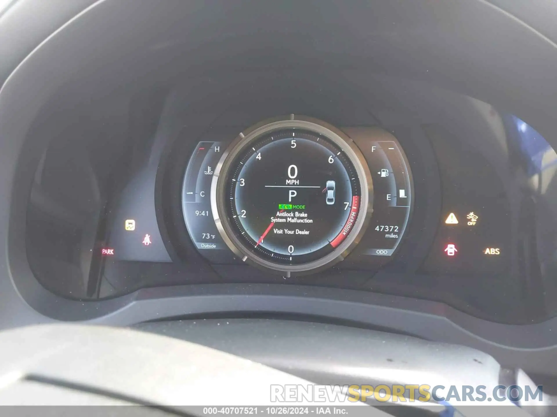 7 fotografías del automóvil dañado JTHGZ1E2XL5017611 LEXUS IS 350 2020