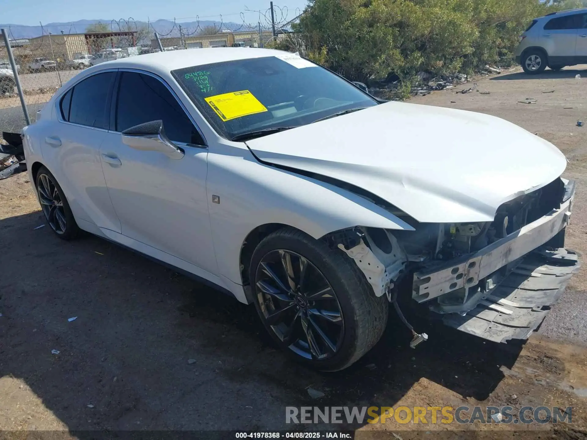 1 fotografías del automóvil dañado JTHGZ1B20M5039154 LEXUS IS 350 2021