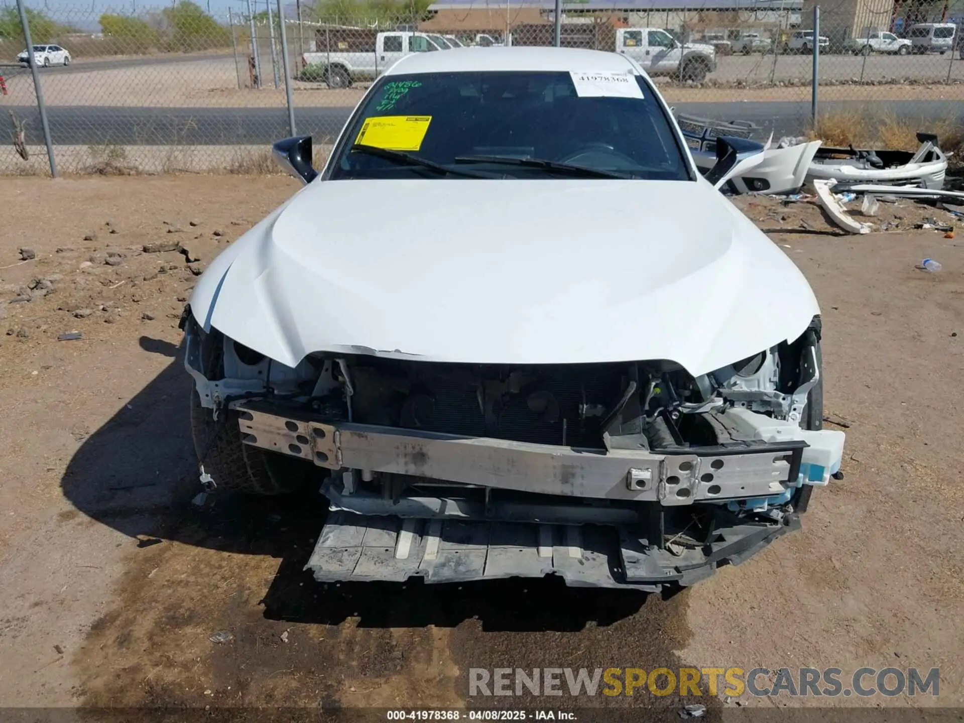 6 fotografías del automóvil dañado JTHGZ1B20M5039154 LEXUS IS 350 2021