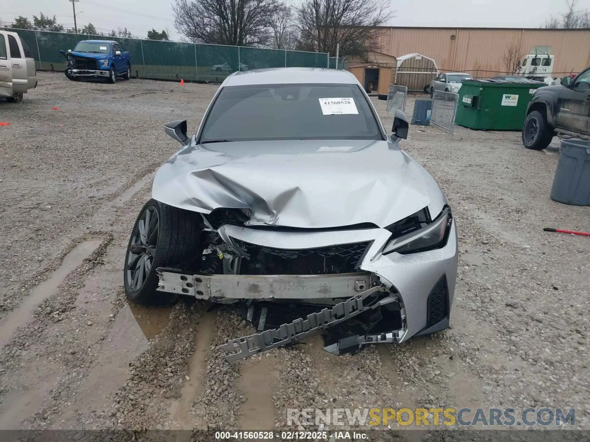 12 fotografías del automóvil dañado JTHGZ1B20M5039493 LEXUS IS 350 2021