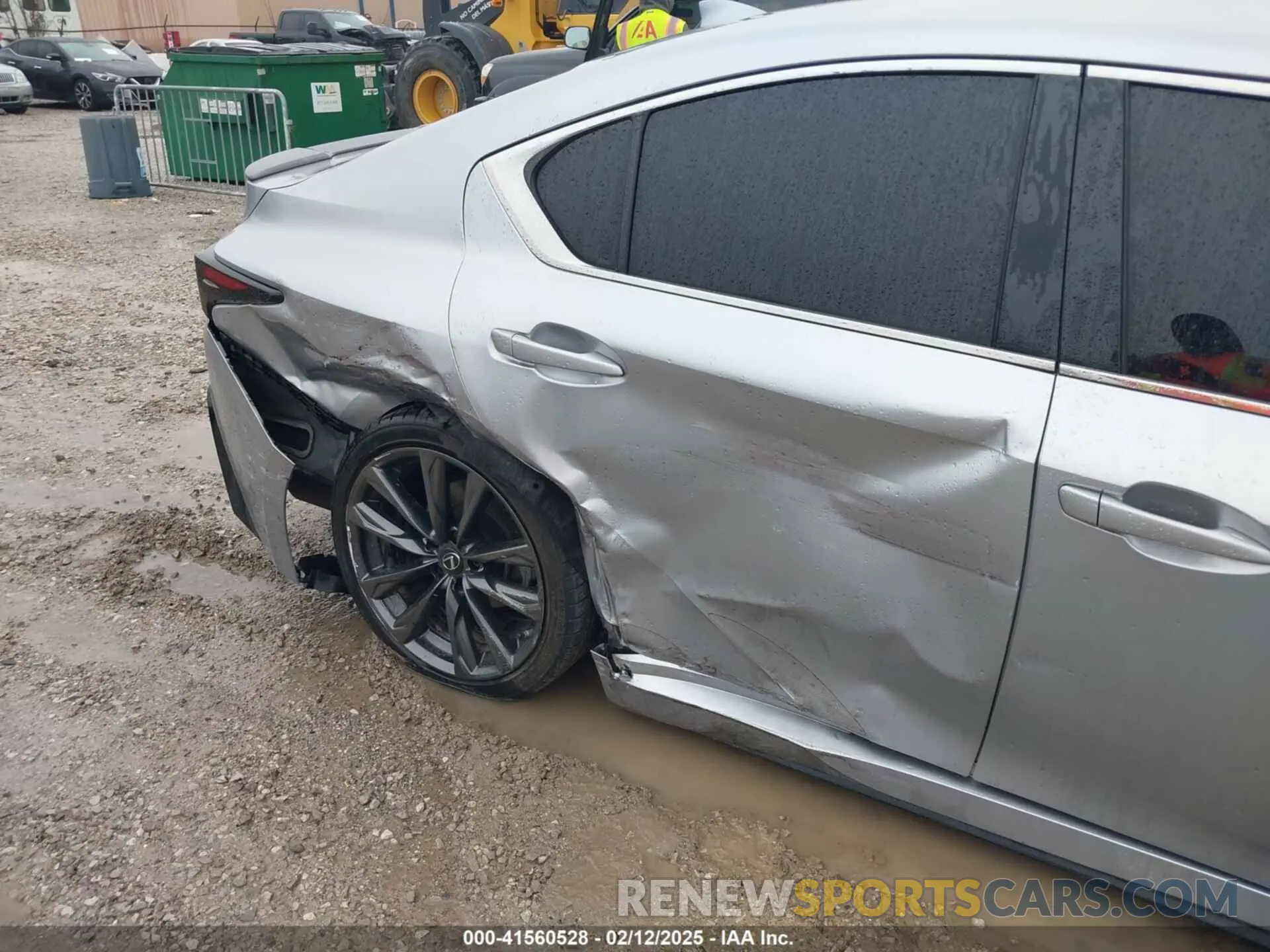 18 fotografías del automóvil dañado JTHGZ1B20M5039493 LEXUS IS 350 2021