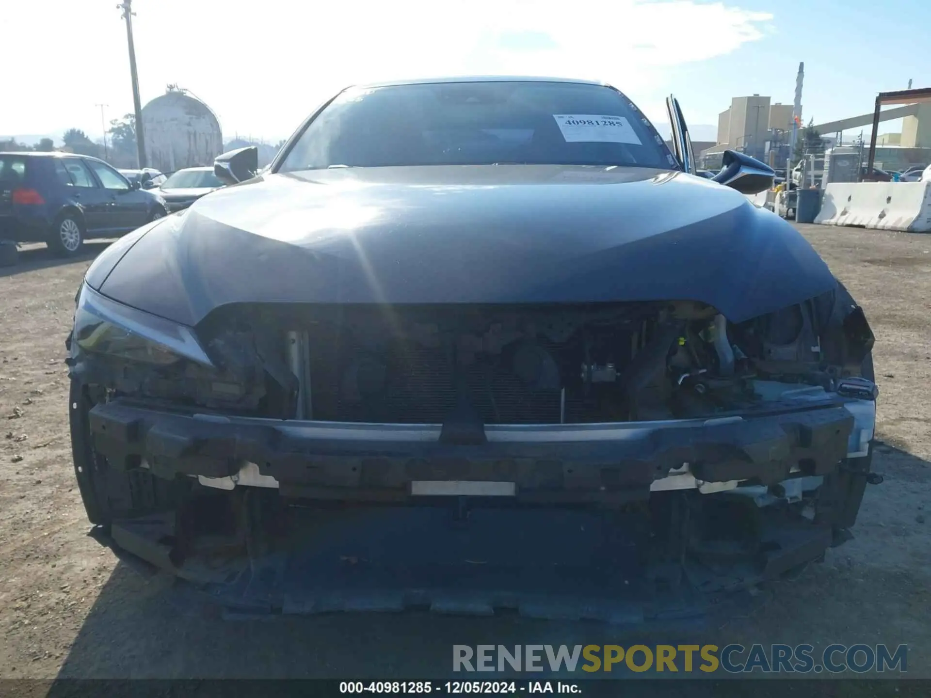 13 fotografías del automóvil dañado JTHGZ1B24M5039092 LEXUS IS 350 2021