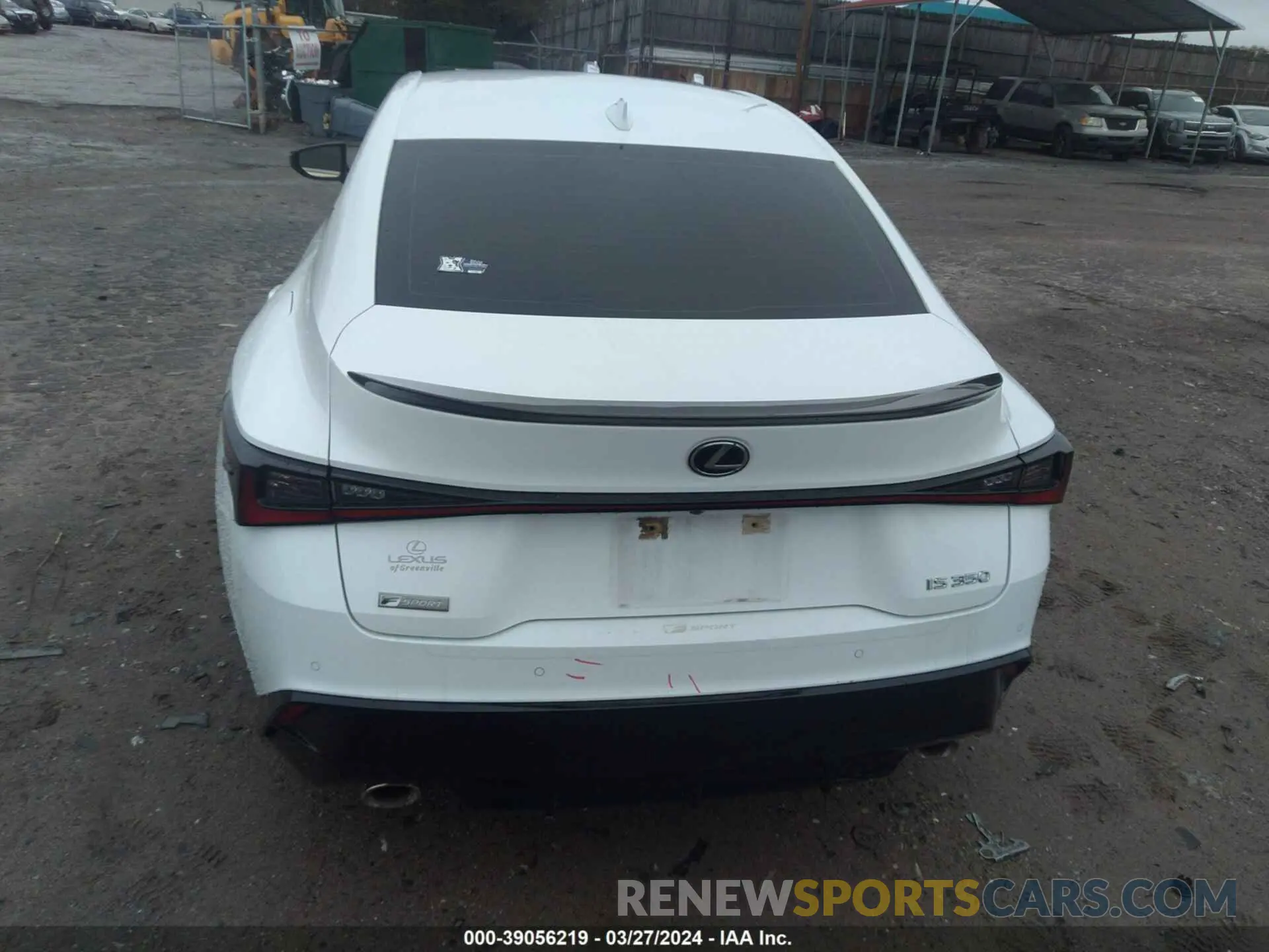 16 fotografías del automóvil dañado JTHGZ1B25M5040459 LEXUS IS 350 2021