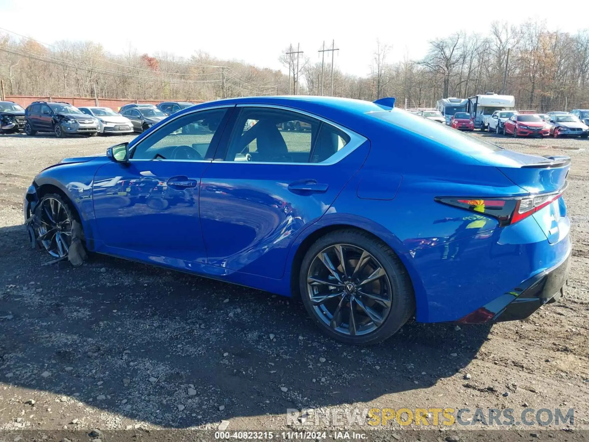19 fotografías del automóvil dañado JTHGZ1E20M5021913 LEXUS IS 350 2021