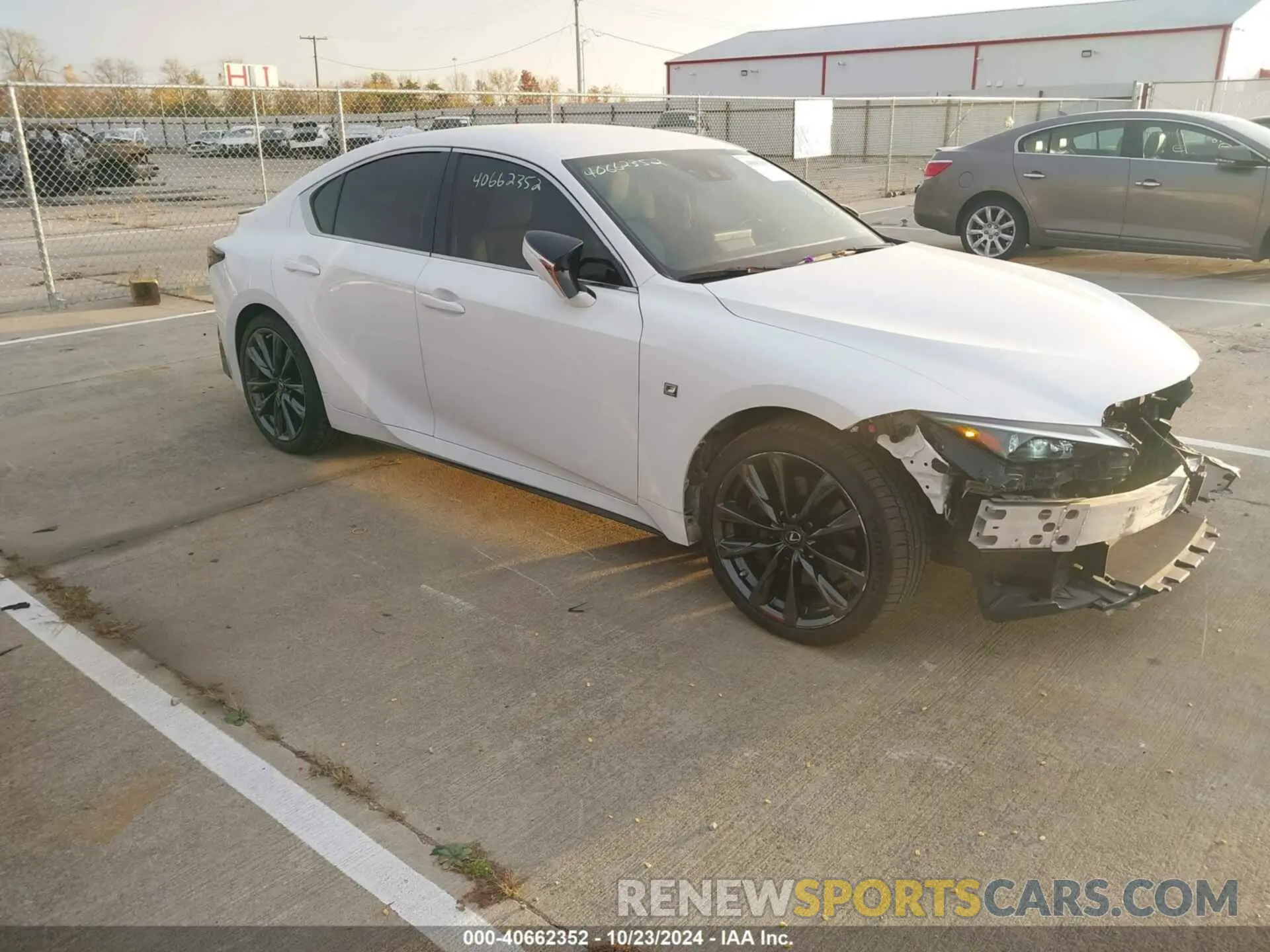 1 fotografías del automóvil dañado JTHGZ1E21M5018924 LEXUS IS 350 2021