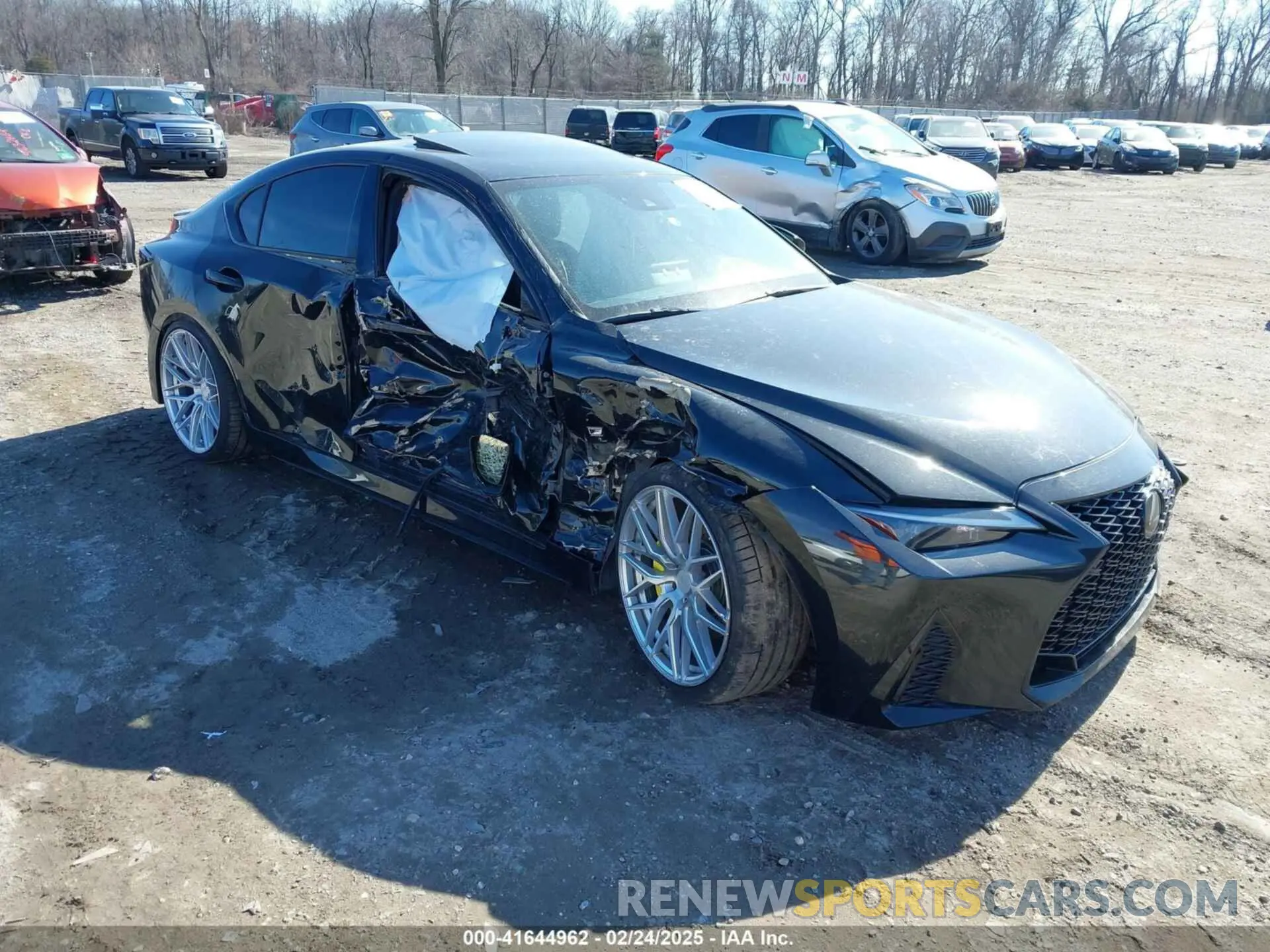 1 fotografías del automóvil dañado JTHGZ1E25M5020868 LEXUS IS 350 2021